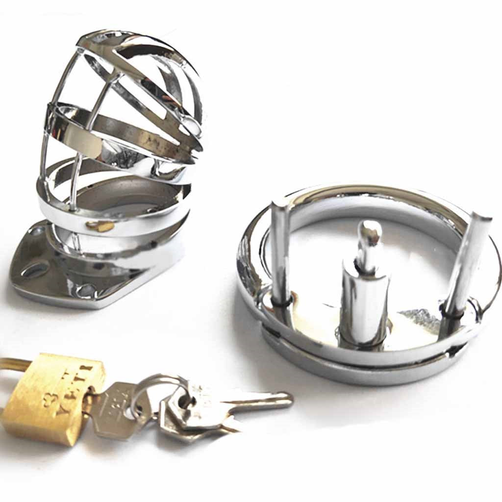 Male Cage New Ring Design Short Chastity Device Me