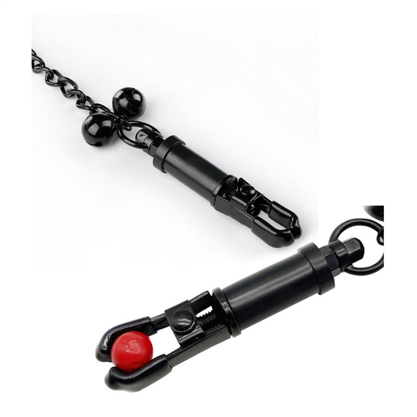 Crab With Metal Chain Clip Nipple Clamps With Scre