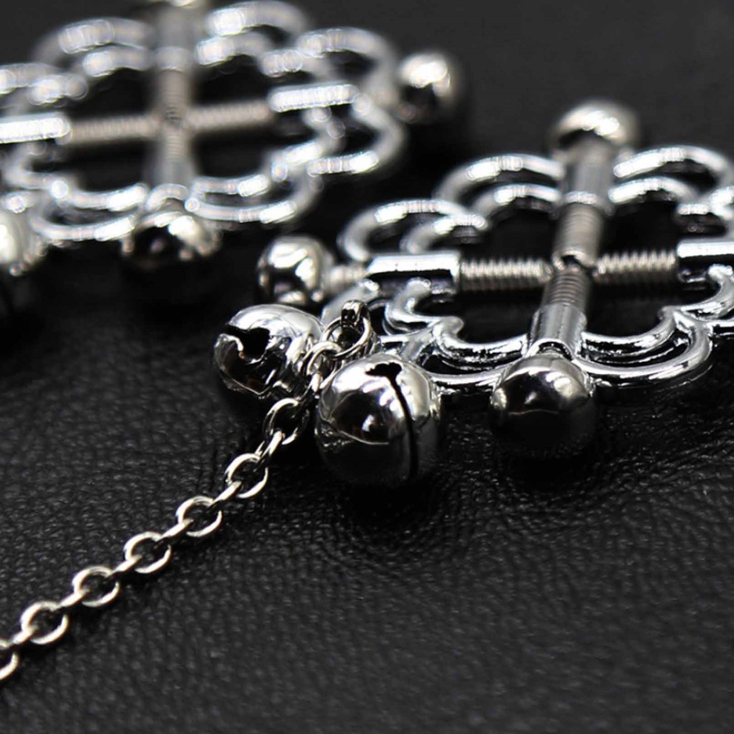 Stainless Steel Non Piercing Screw On Adjustable N