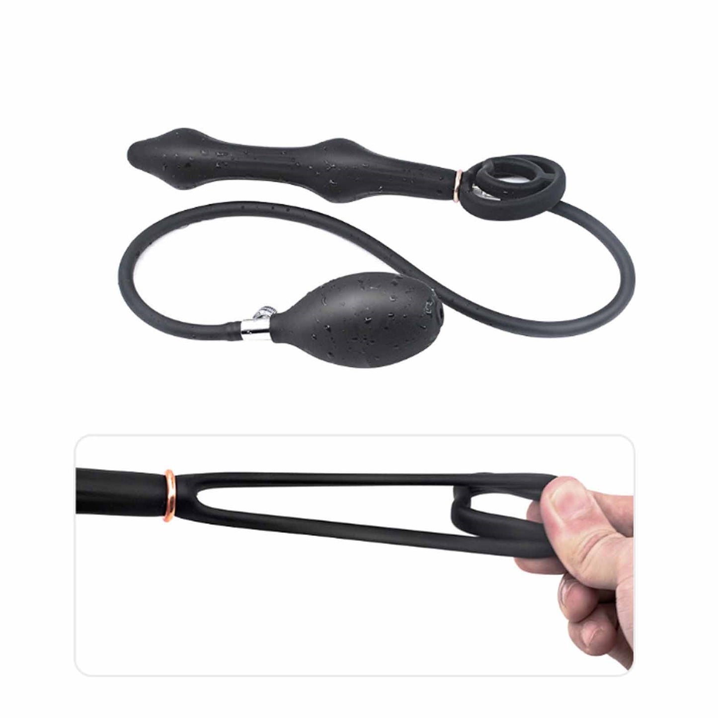 Prostate Back Court Massager Telescopic Lock Fine
