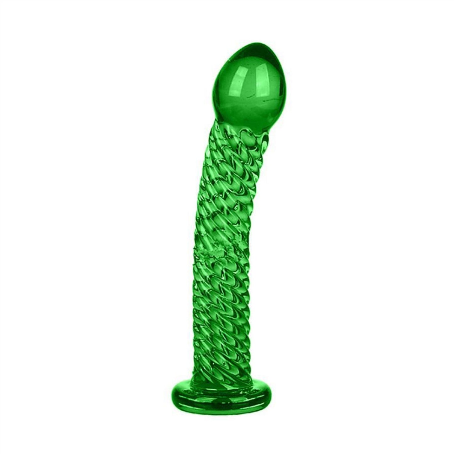 Crystal Glass Adult Toy Metal Anal Plug Ring For C