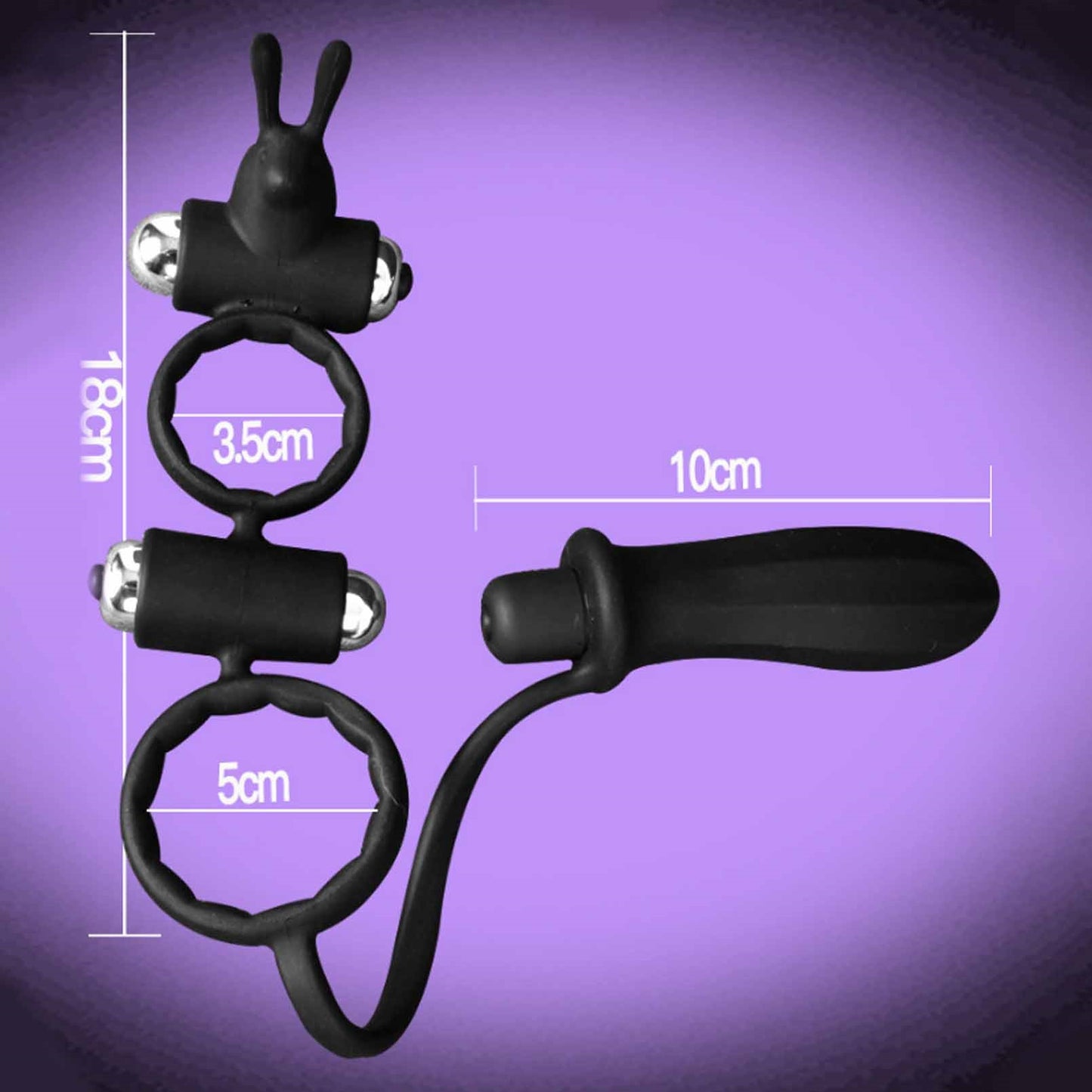 Vibrating Anal Beads Butt Plug, G-spot Clitoris Pr