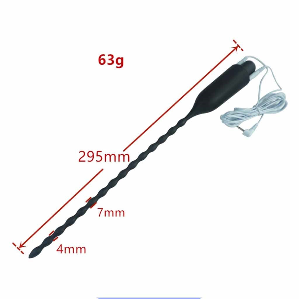 Electric Shock Male Metal Urethral Beads Penis Plu