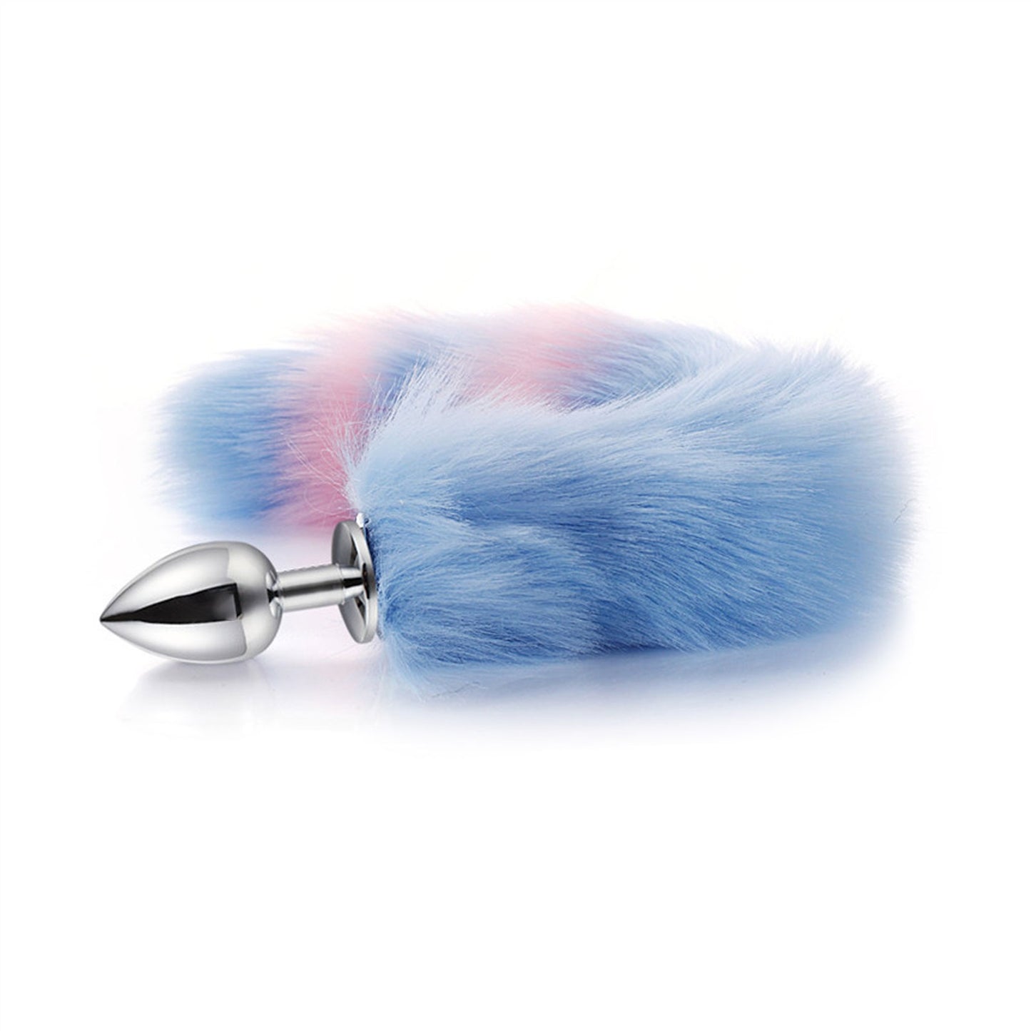 Removable Imitation Fox Tail Anal Plug For Couple