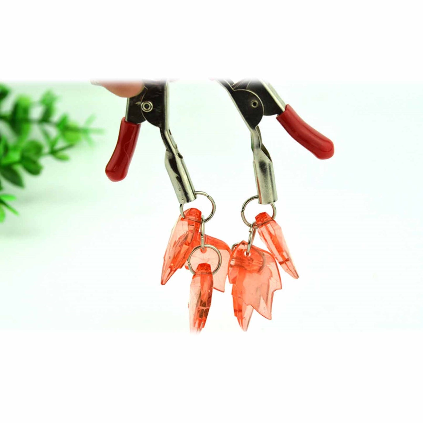 3 pairs Women's Adjustable Nipple Clips Clamps Sil