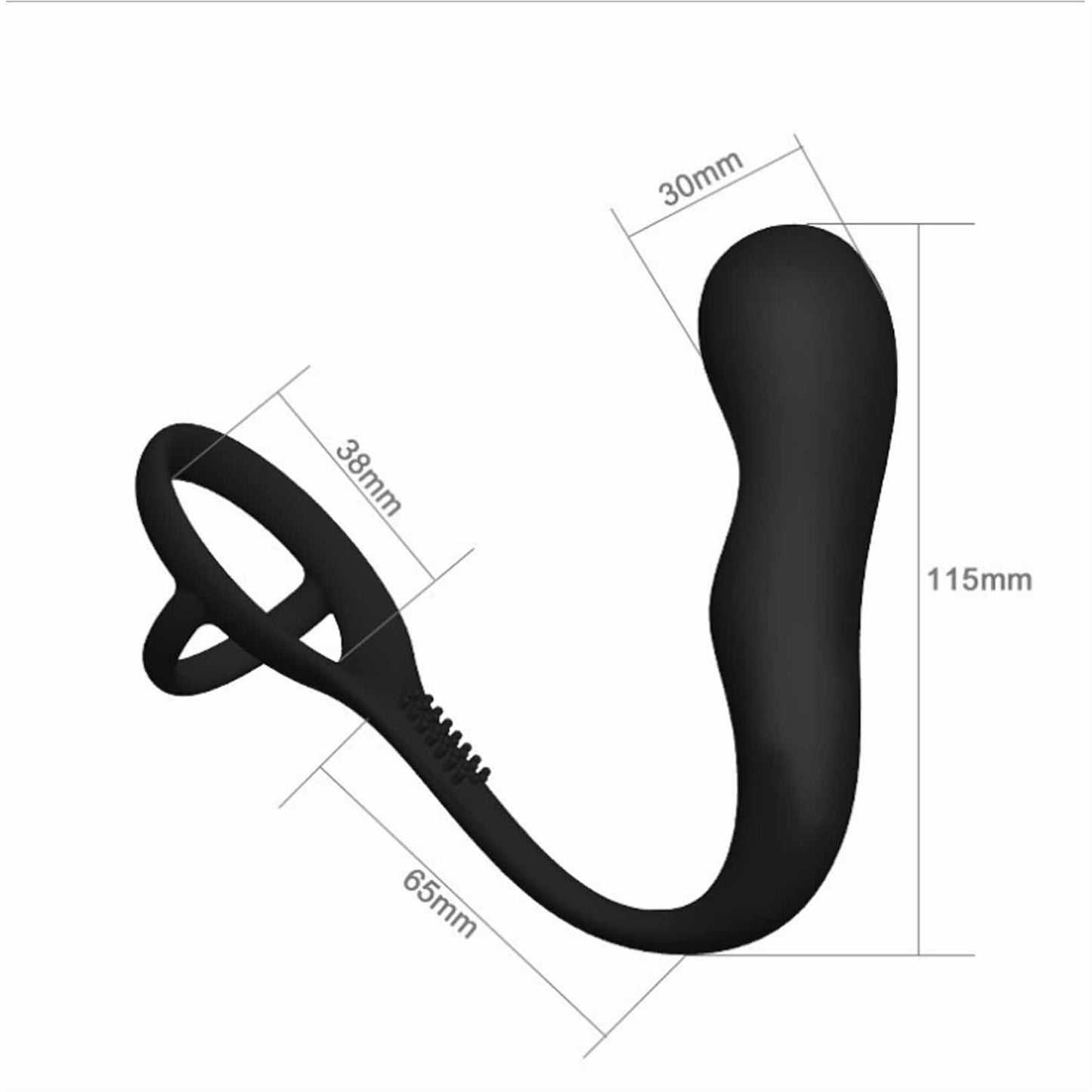 Mens Double Ring Front and Rear Court Lock fine Ri