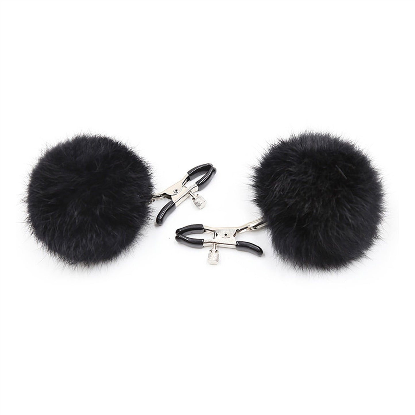 Round Feather Milk Metal Clip Nipple Clamps With S