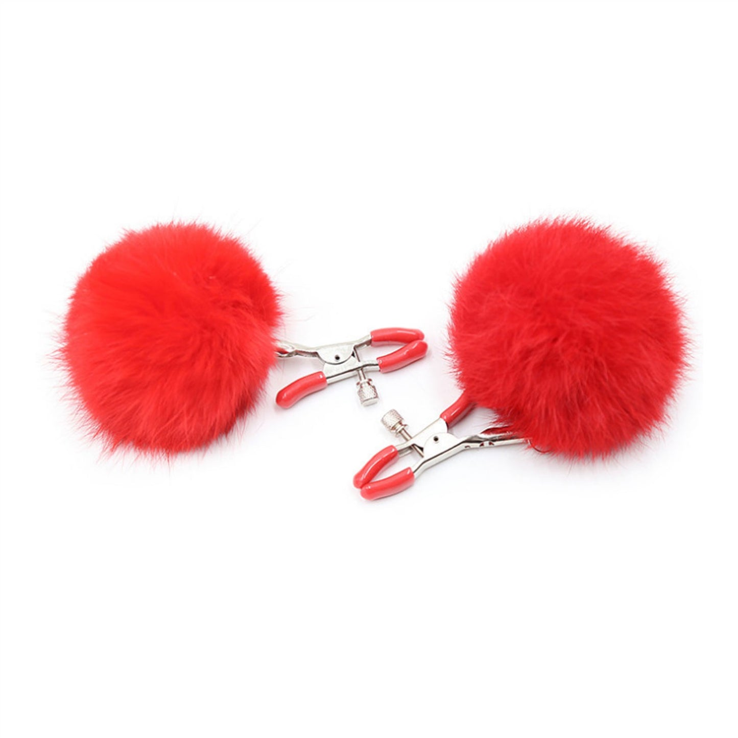 Round Feather Milk Metal Clip Nipple Clamps With S