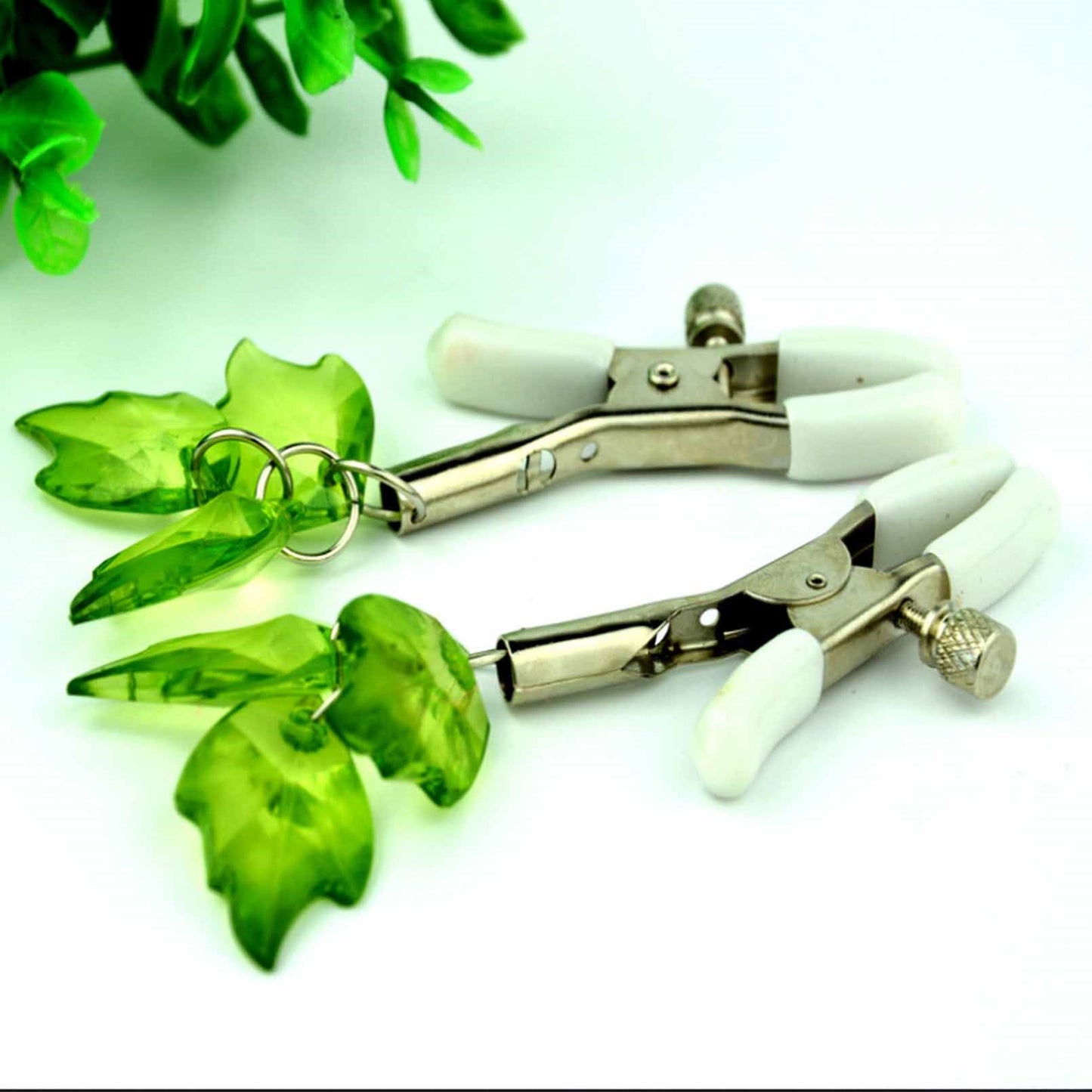 3 pairs Women's Adjustable Nipple Clips Clamps Sil