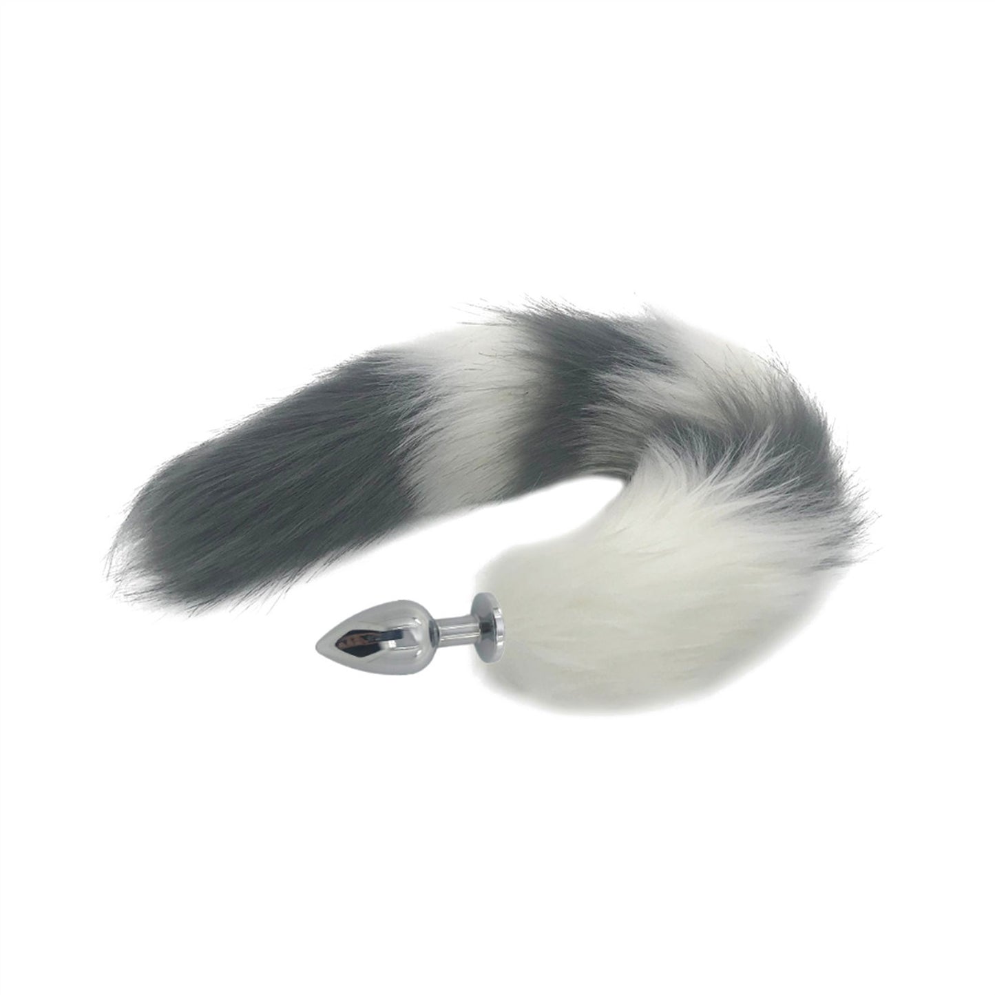 Faux fox tail anal plug ear hairpin set cosplay ad