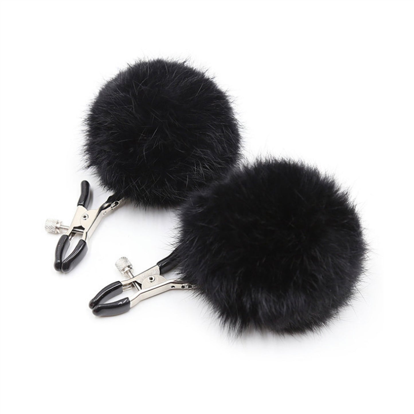 Round Feather Milk Metal Clip Nipple Clamps With S