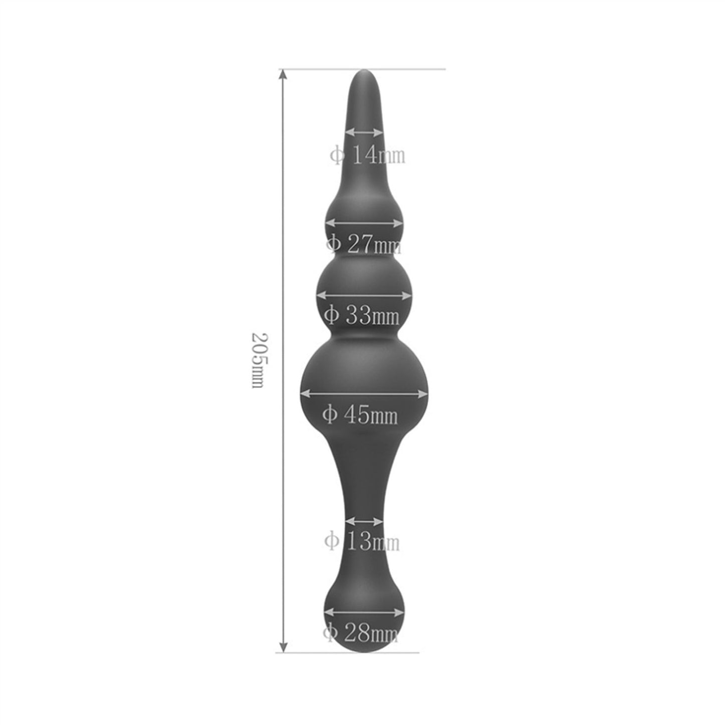 Alien Double Head Silicone Anal Plug Ring For Coup