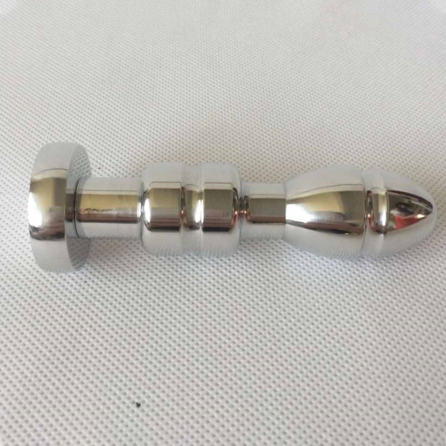 Heavy Anus Beads Lock Stainl Steel Anal Plug with