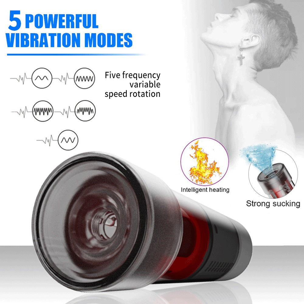 Masturbator penis trainer vibrator sex experience