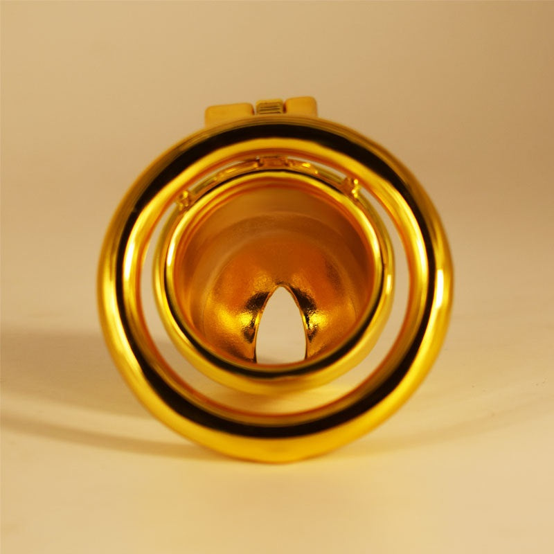 Chastity Device Men, Stainless Steel Breathable Co