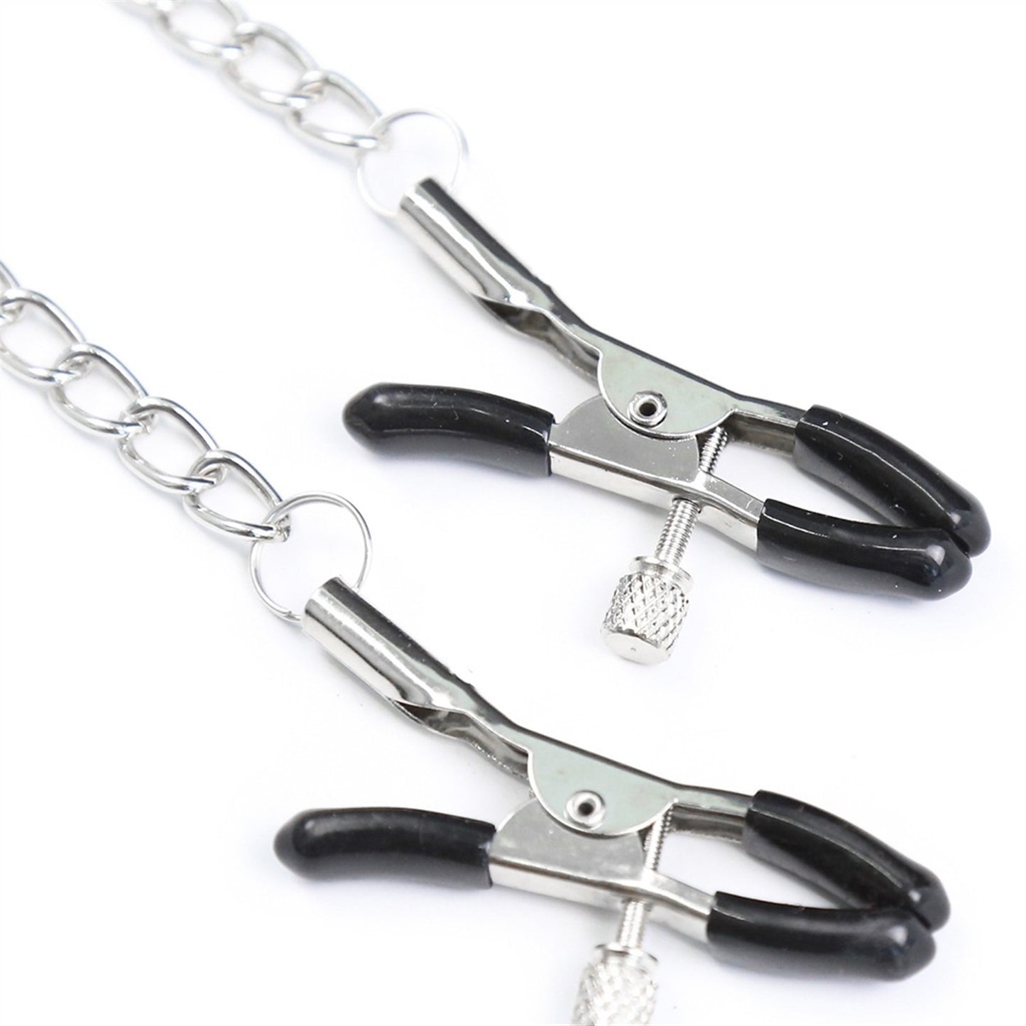 Dumbbell Silicone Stoppers With Milk Clips Chains