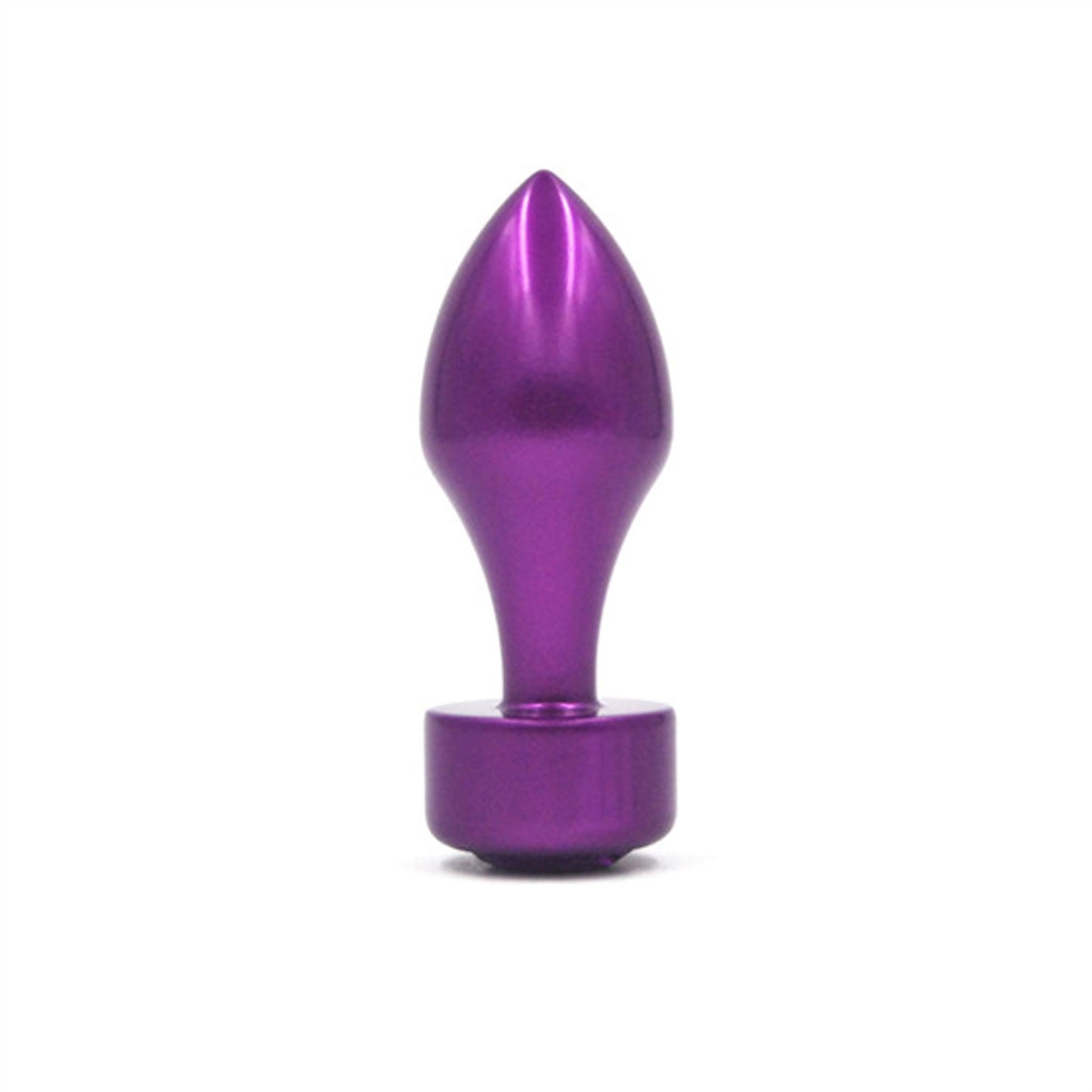Bullet Shape Adult Toy Metal Anal Plug Ring For Co