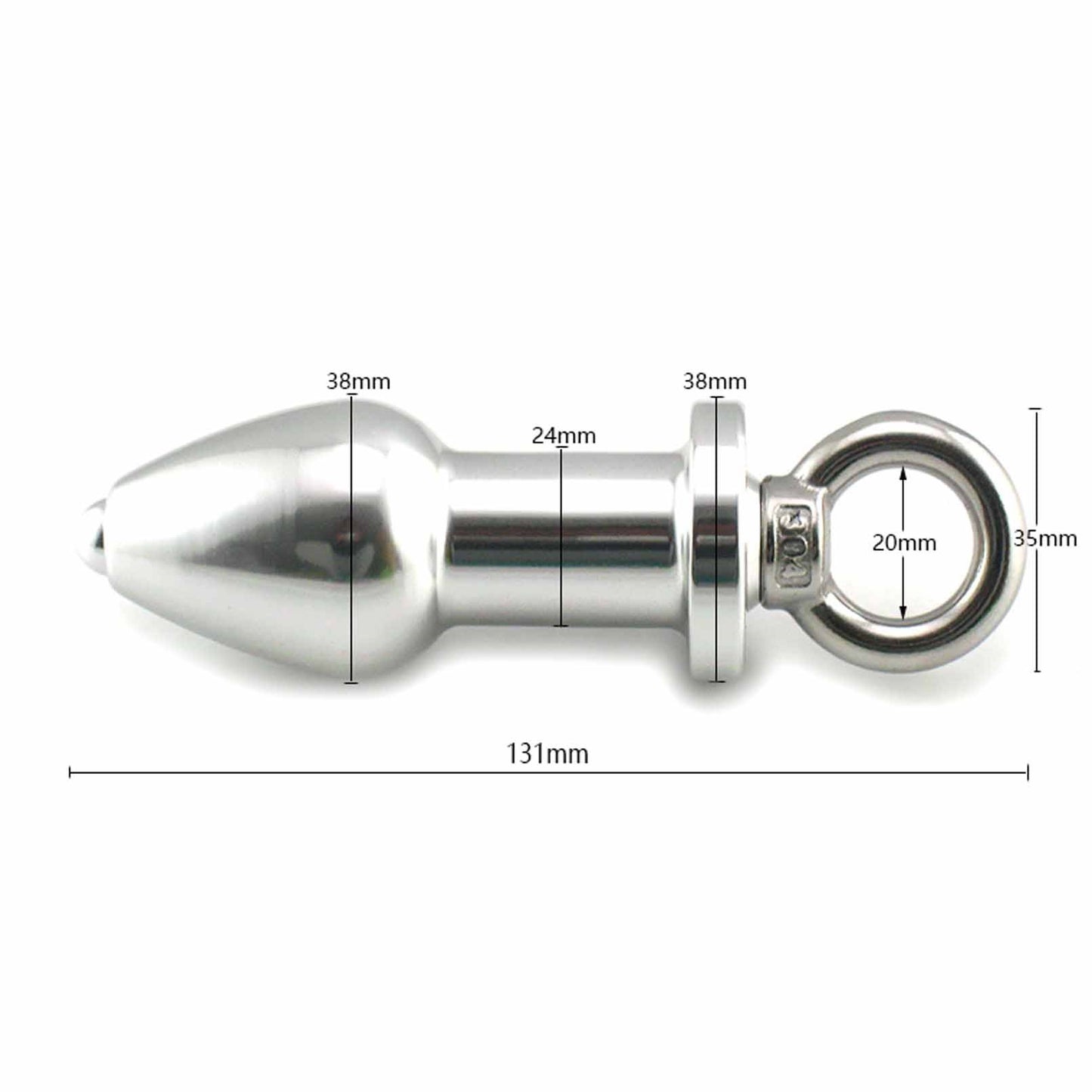 Butt Plug Training Set Stainless Steel Anal Plug f