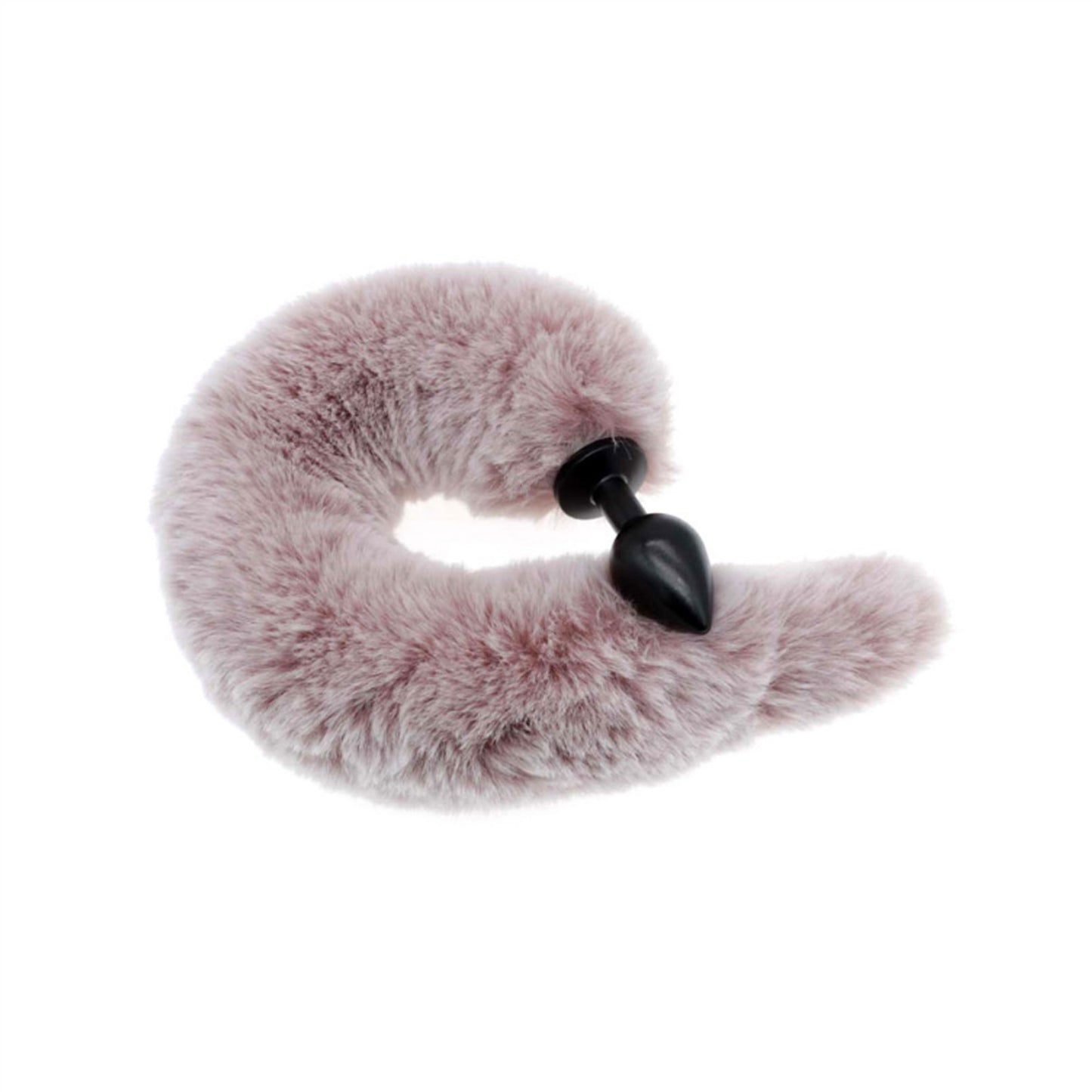 Removable Imitation Fox Tail Anal Plug For Couple