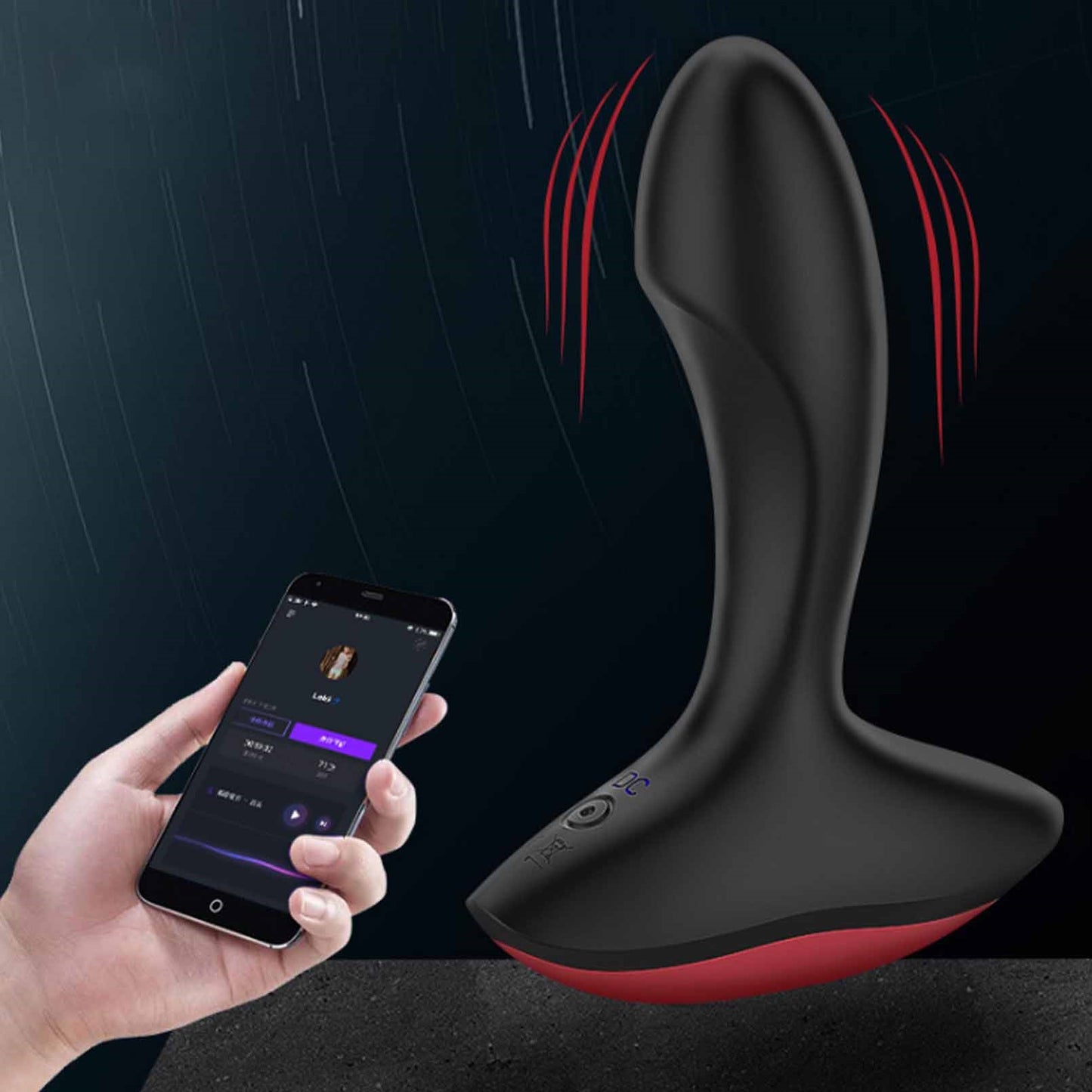 Thrusting Anal Vibrator Vibrating Butt Plug Anal P