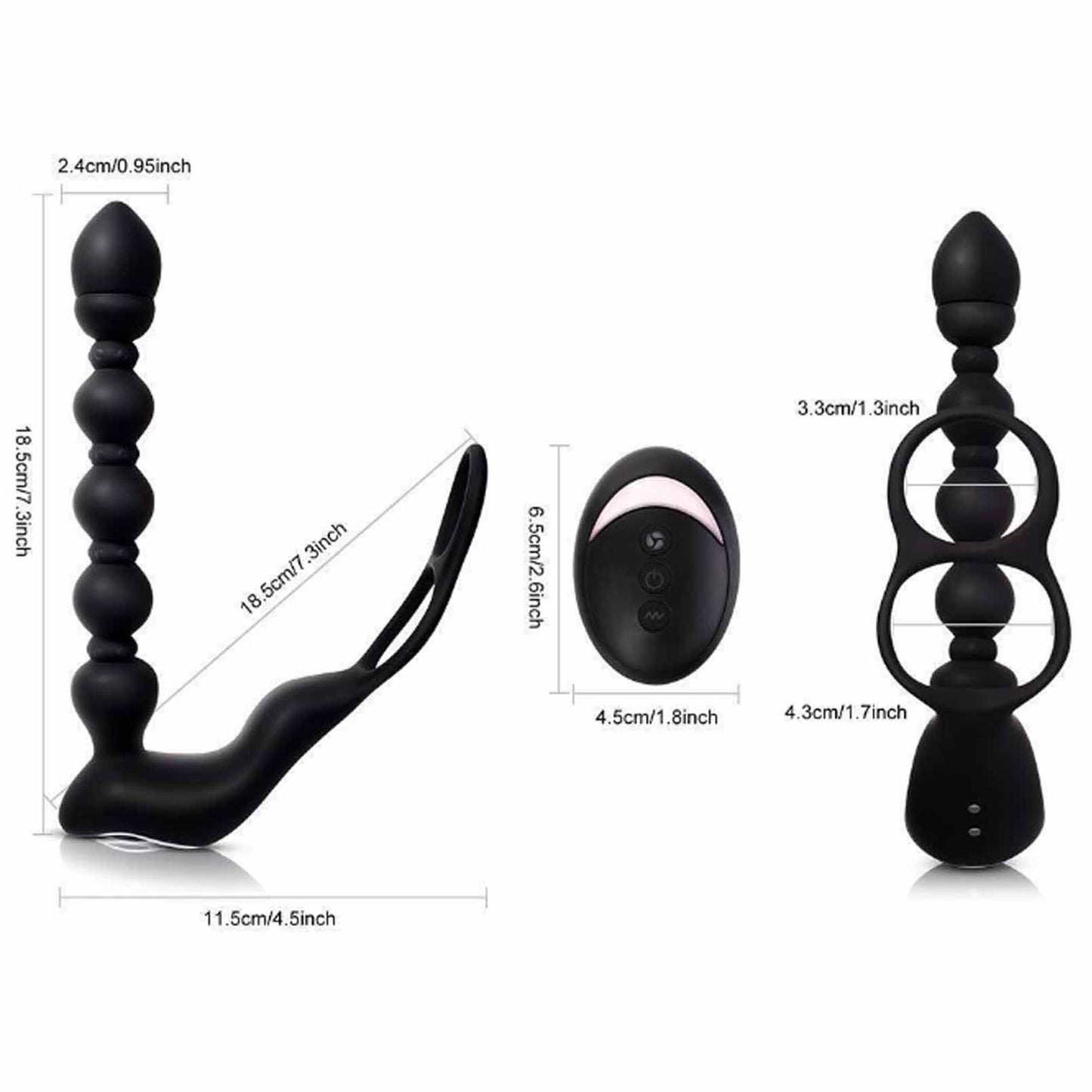 Sex Toys for Men Anal Plug Prostate Massager with
