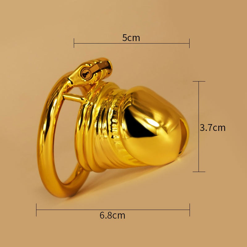 Chastity Device Men, Stainless Steel Breathable Co