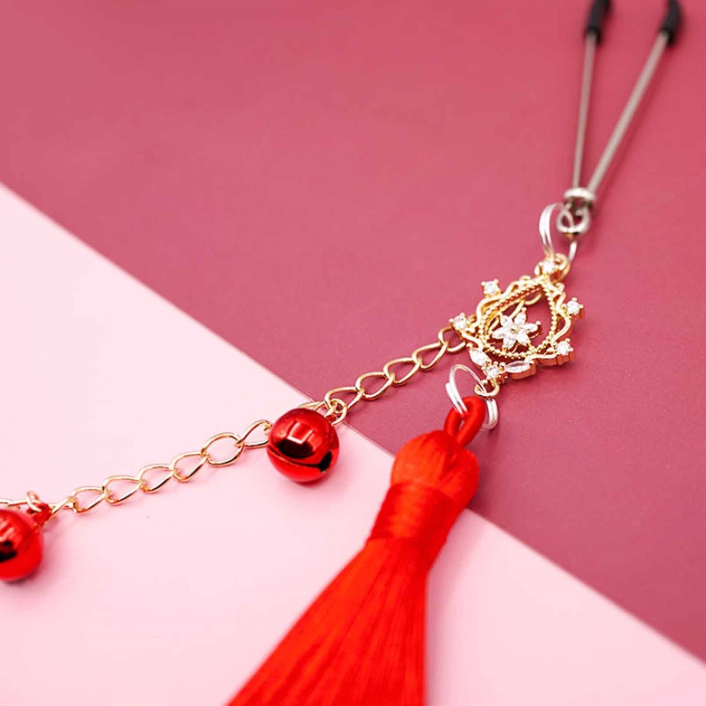 3 Pair Nipple Noose Nipple Clip Pendant with Bells