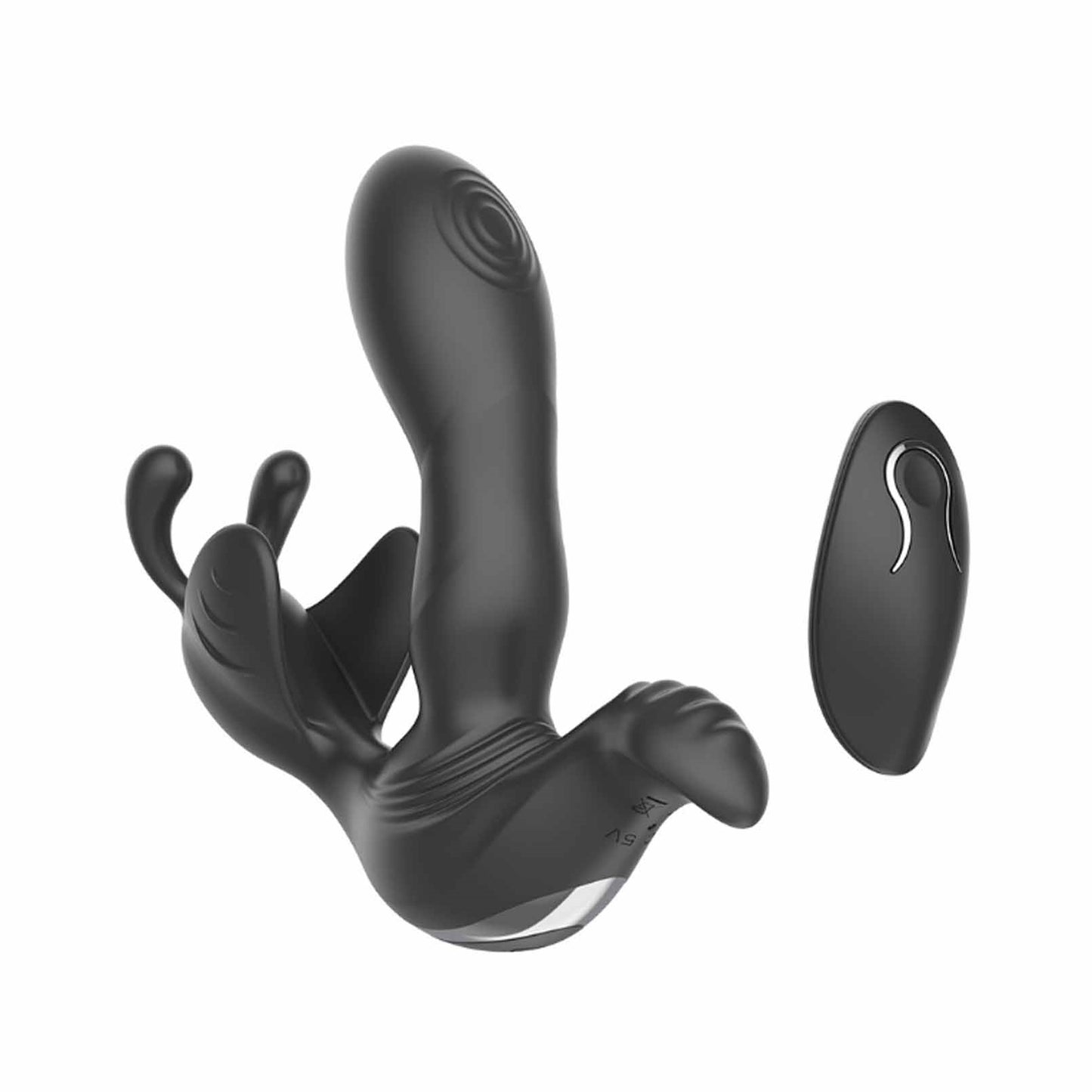 Prostate Massager Men's Butt Plug Anal Vibrator wi