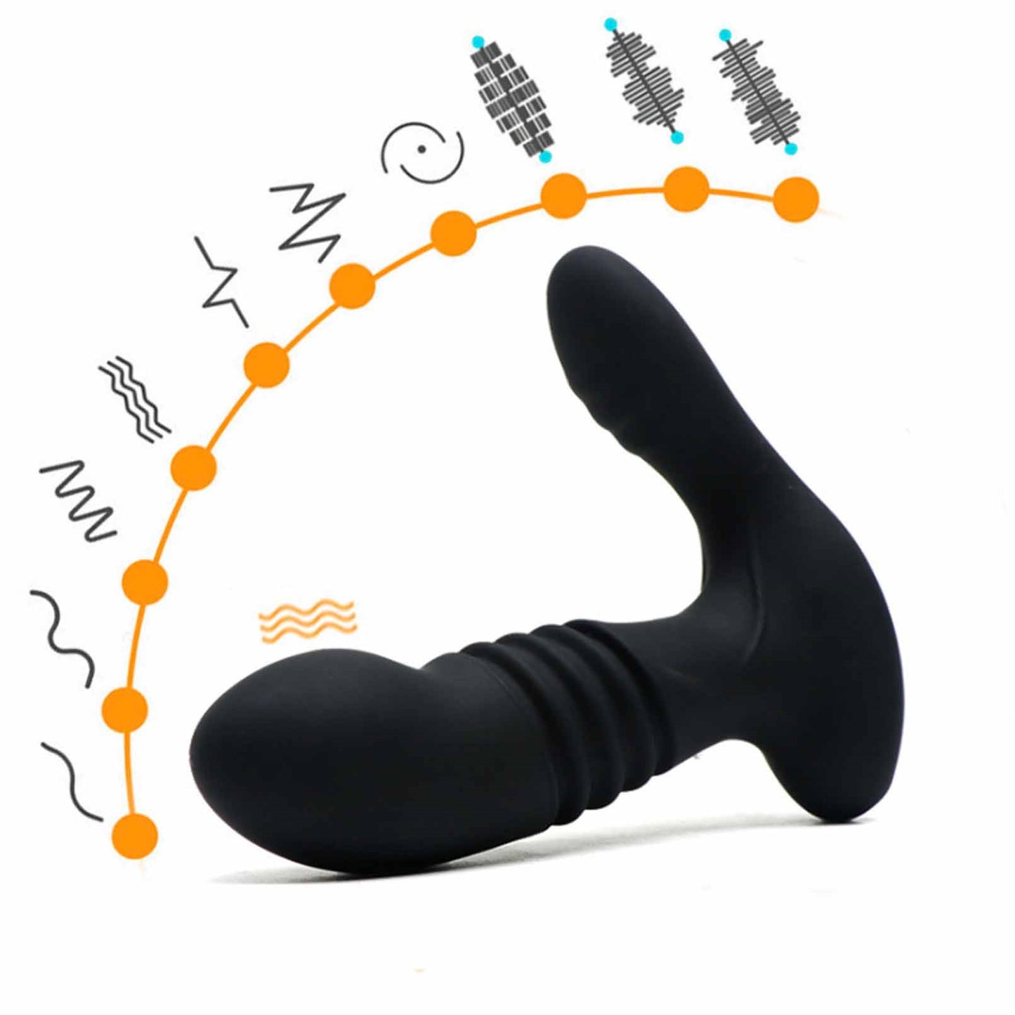 Prostate Massager Anal Vibrator with 10 Vibration