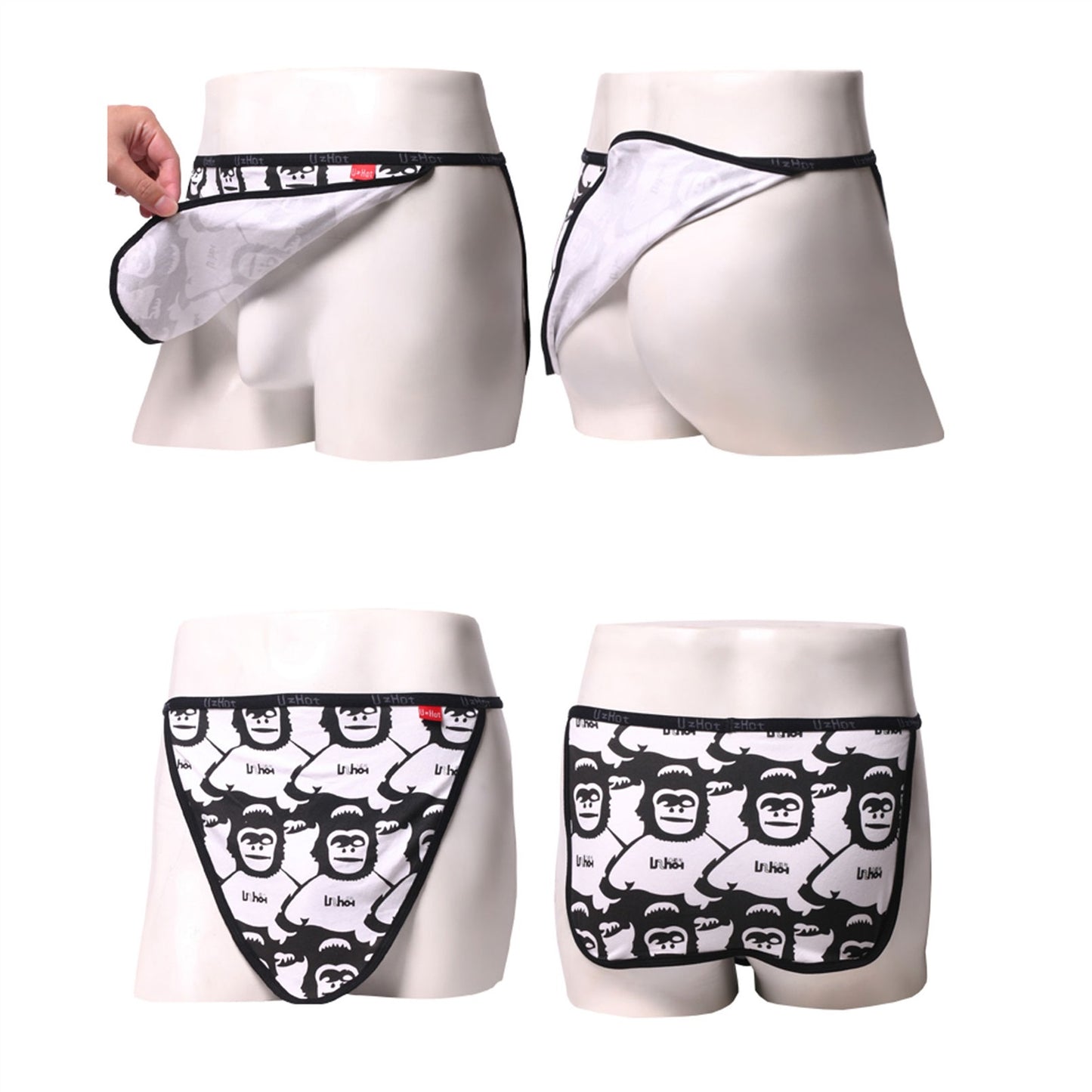 Men's Sexy Cotton Home Pants Pajamas Shame Pants T