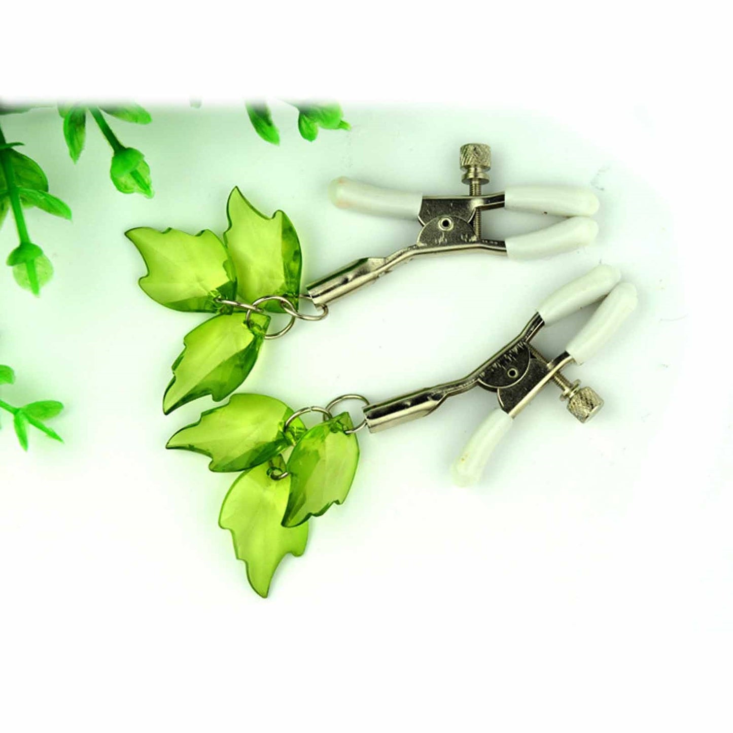 3 pairs Women's Adjustable Nipple Clips Clamps Sil