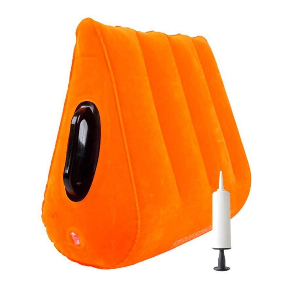 PVC Flocking Triangle Pillow Sex Toys Small Love P