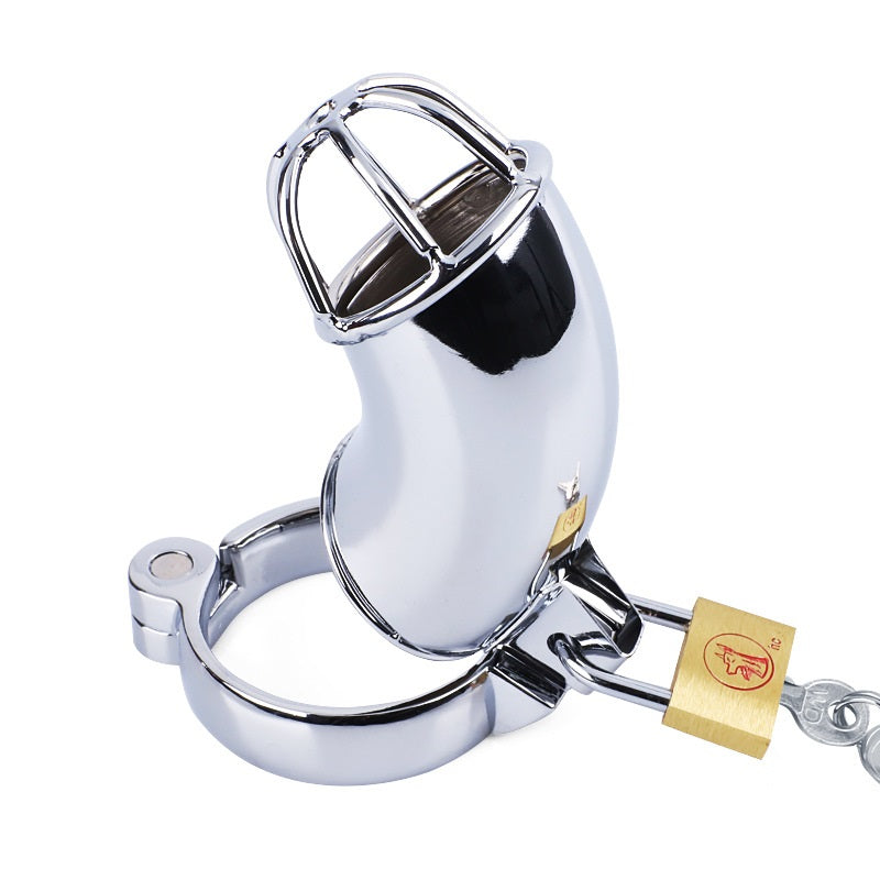 Stainless Steel Stealth Lock Male Chastity Device