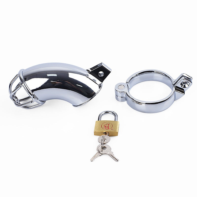 Stainless Steel Stealth Lock Male Chastity Device