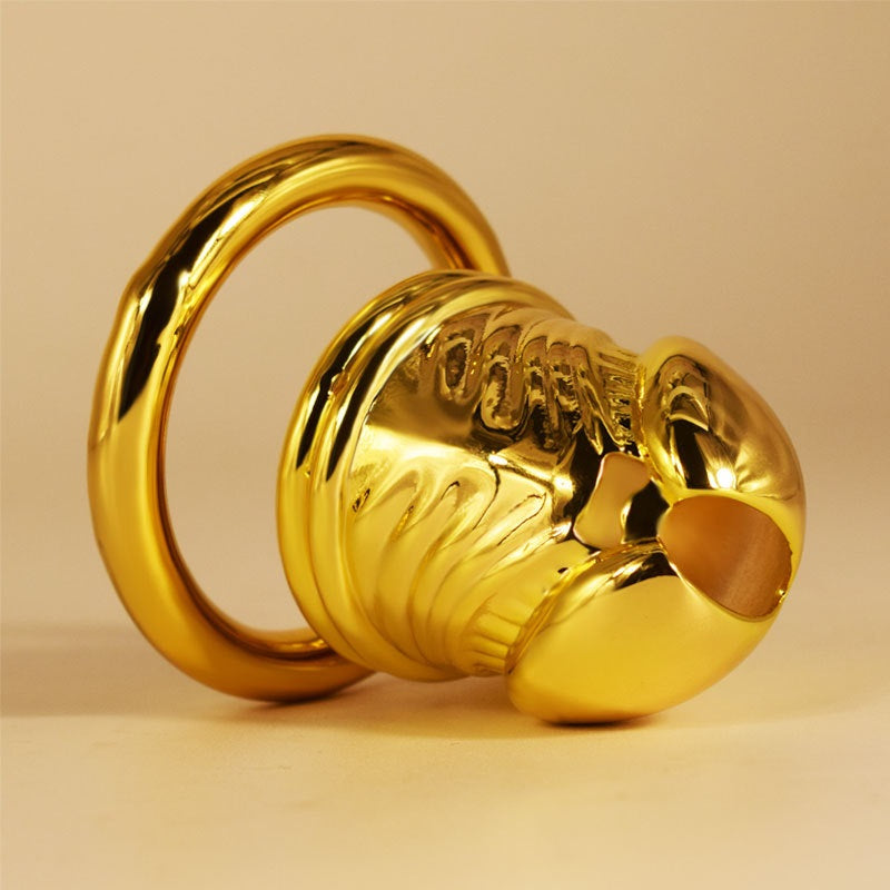 Chastity Device Men, Stainless Steel Breathable Co