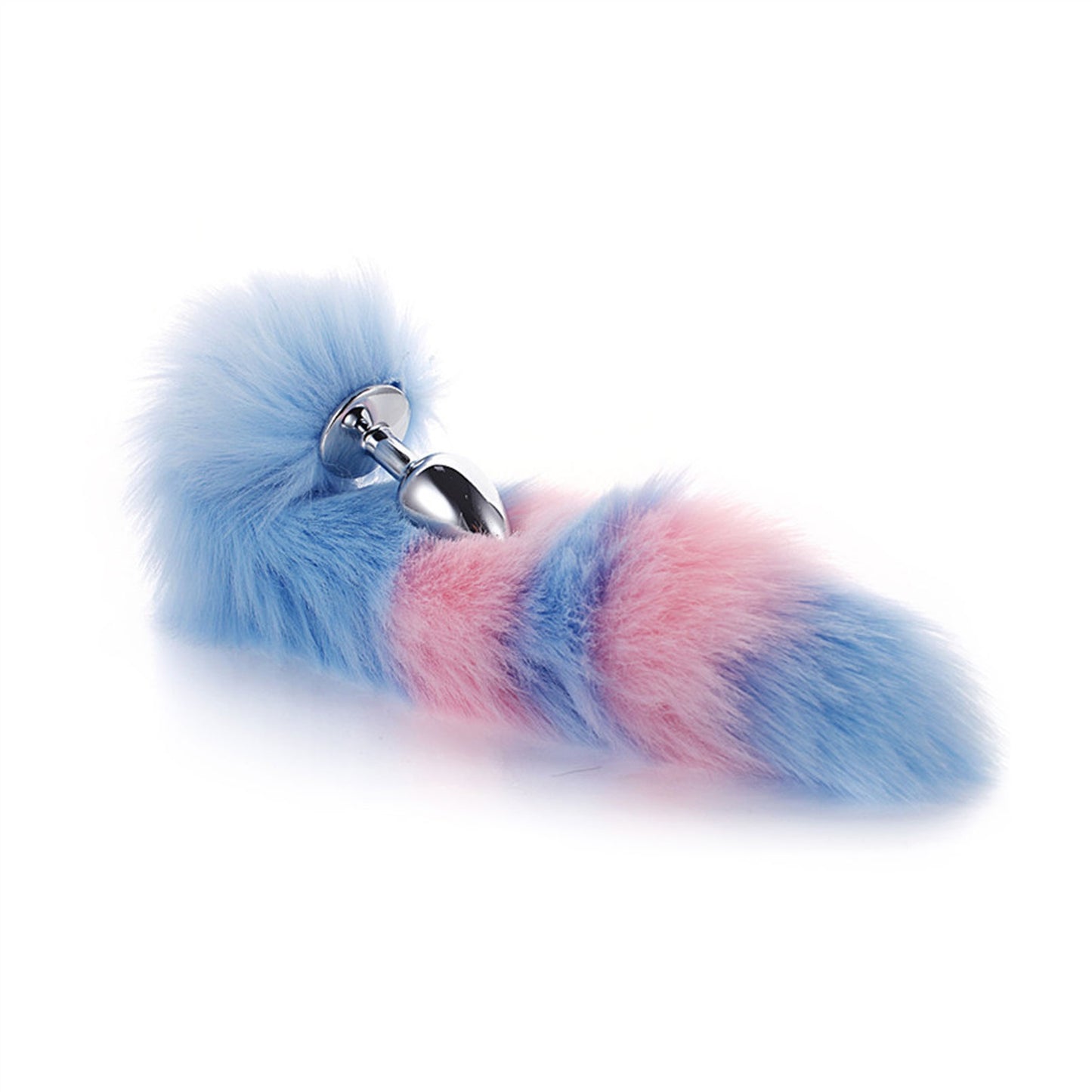 Removable Imitation Fox Tail Anal Plug For Couple