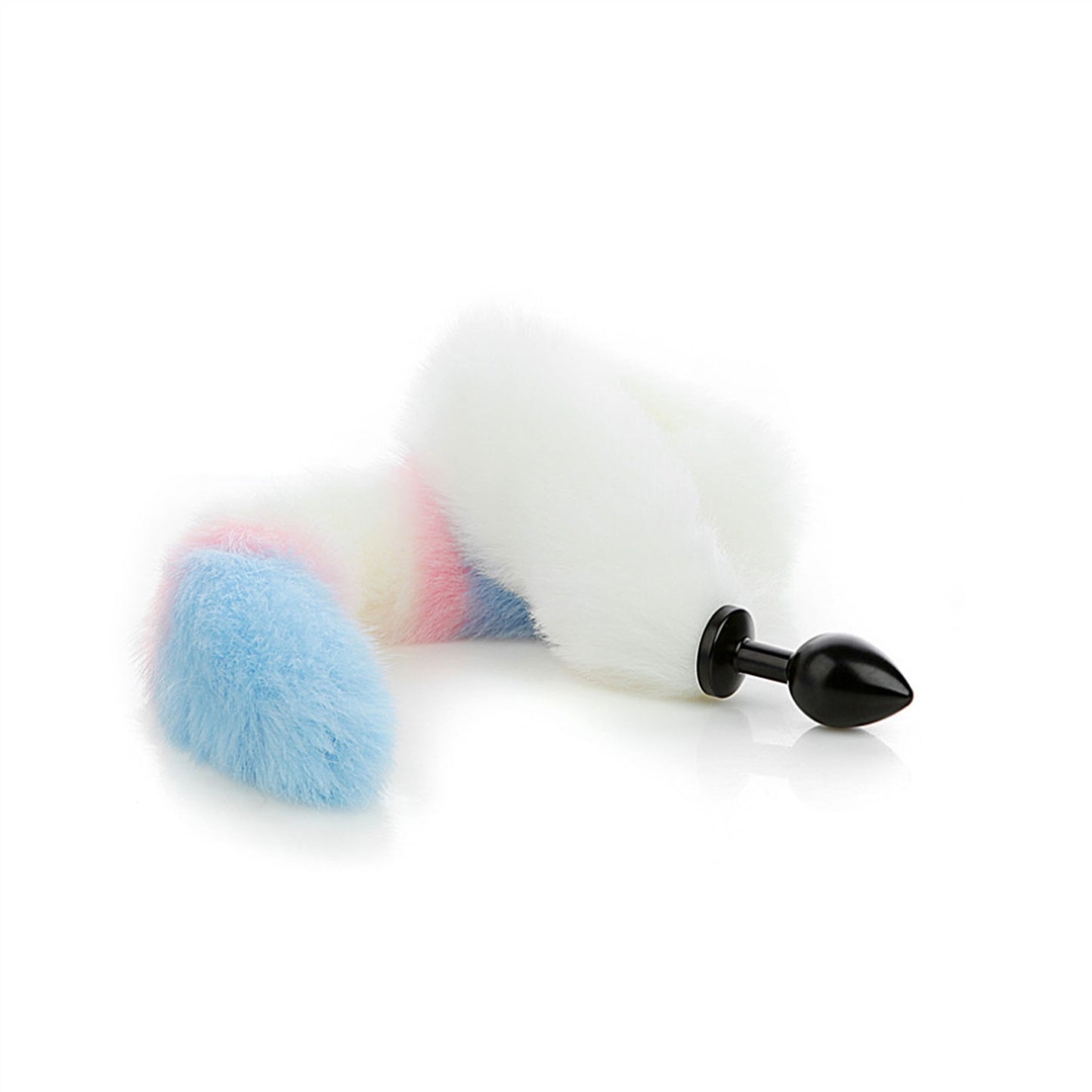 Removable Imitation Fox Tail Anal Plug For Couple