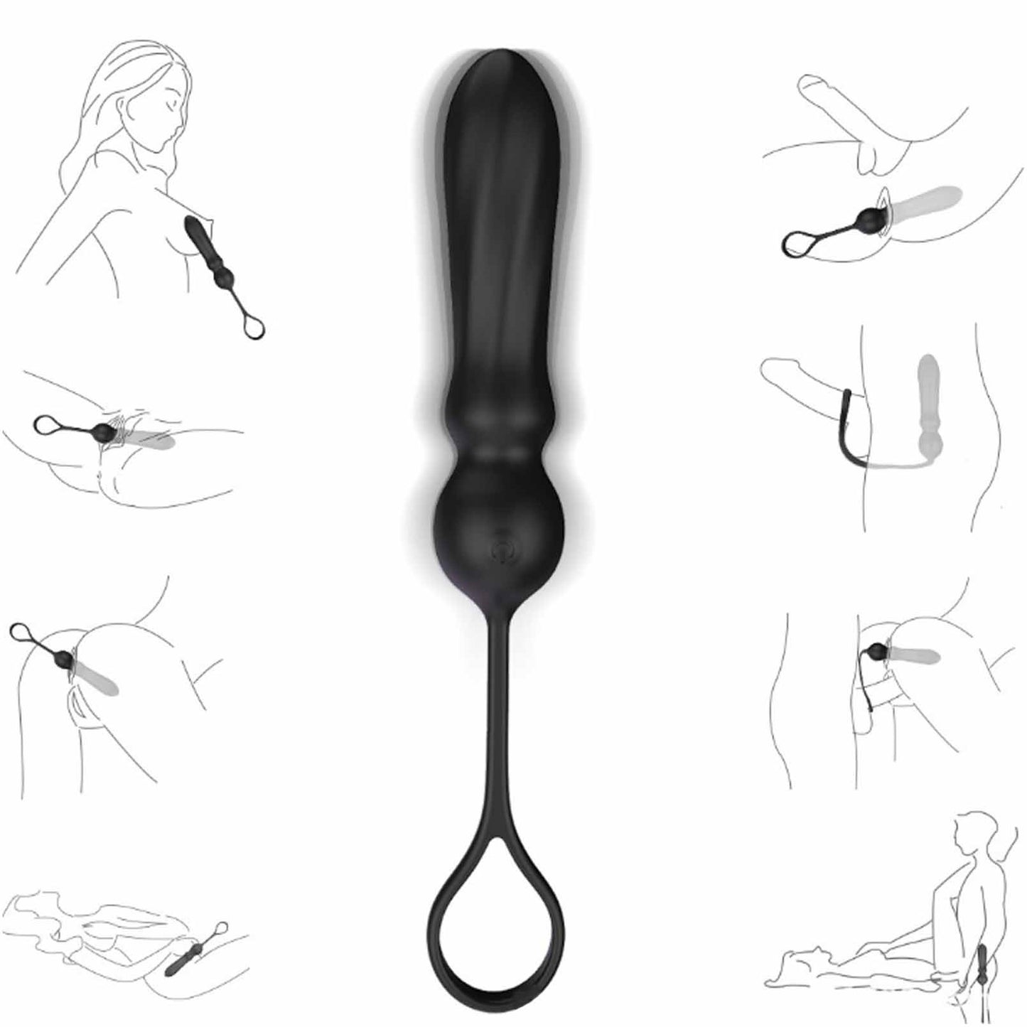 Vibrator Sex toýs G-spot Stimulator Refillable - S