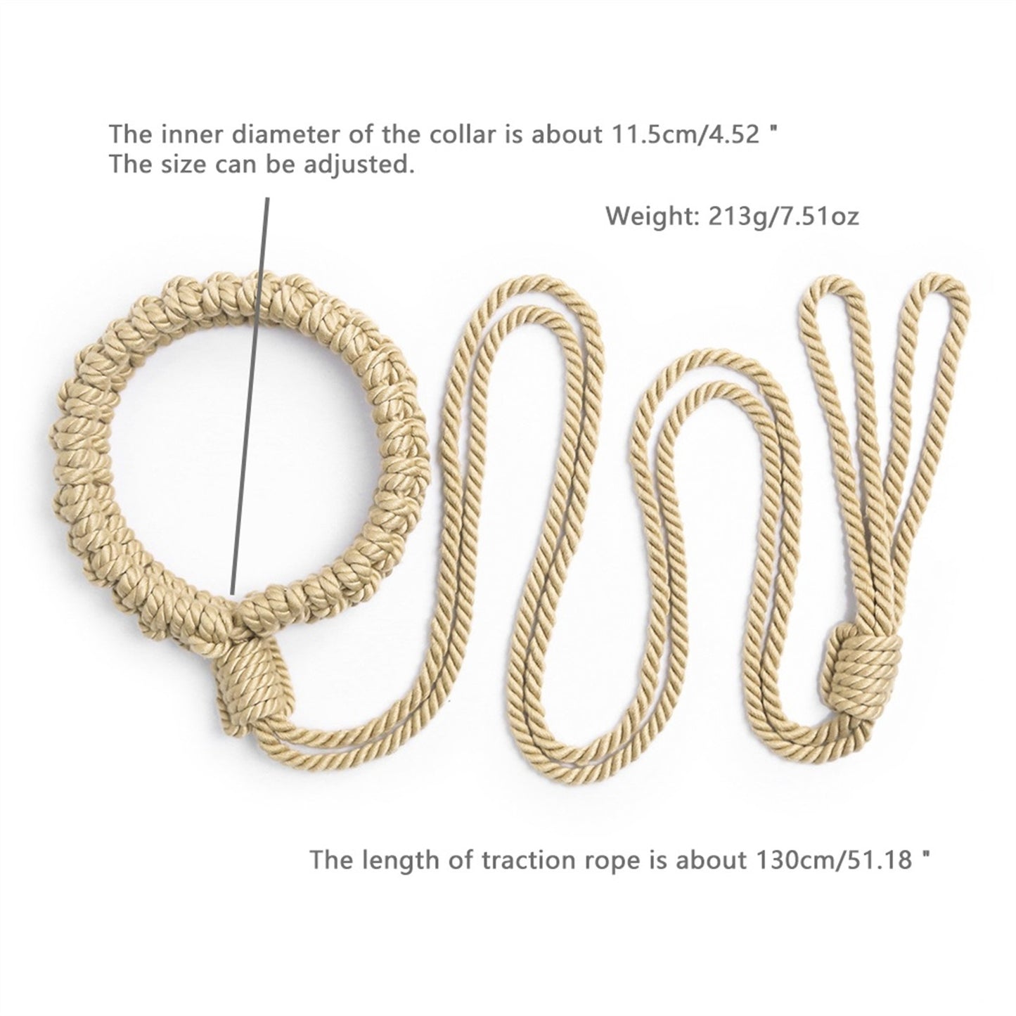 3pcs Imitation Hemp Rope Polyester Fiber Rope Nylo