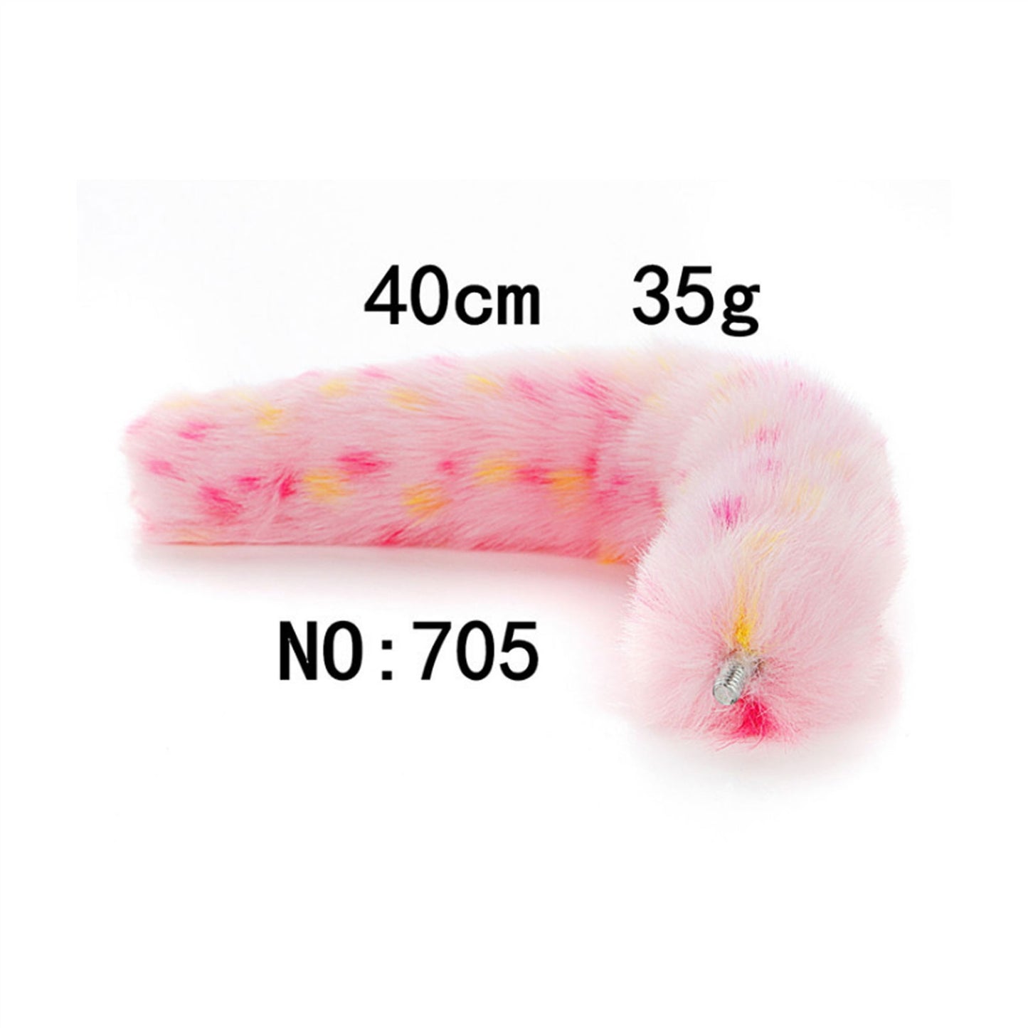 Removable Imitation Fox Tail Anal Plug For Couple