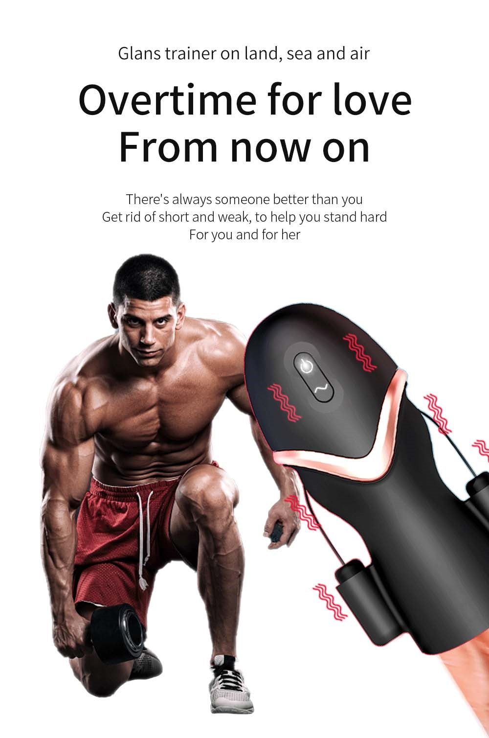 Masturbator penis trainer vibrator sex experience