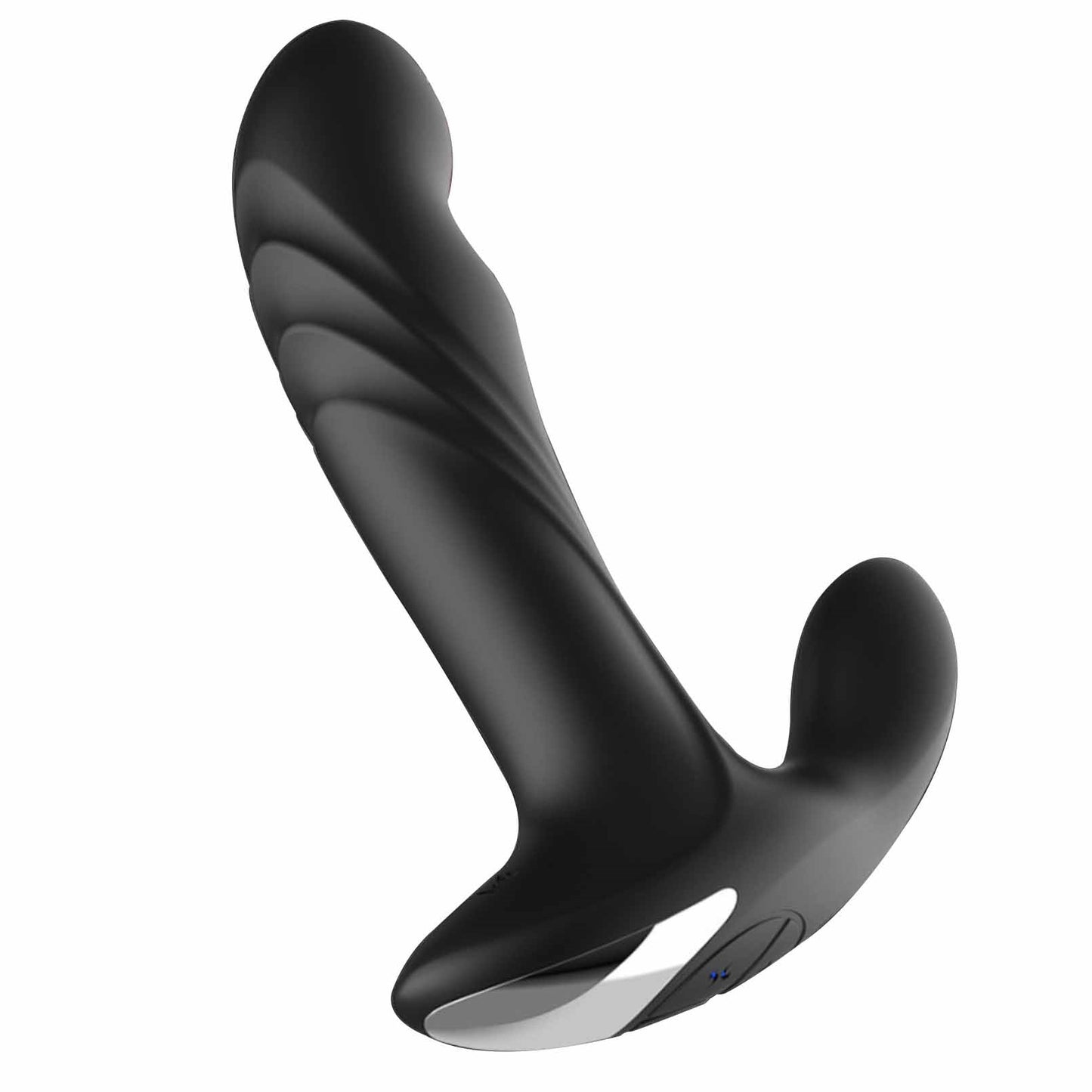 Dual Motors Vibrating Anal Vibrator for Men with R
