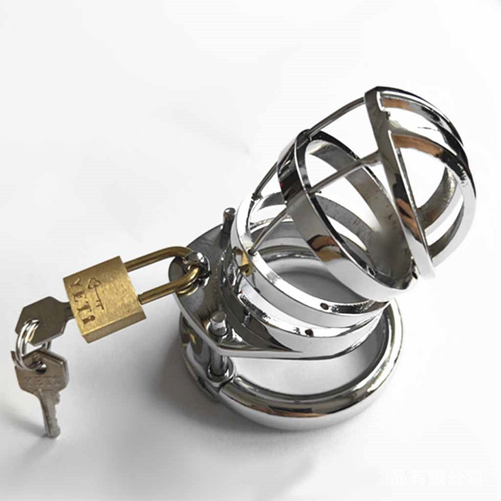 Male Cage New Ring Design Short Chastity Device Me