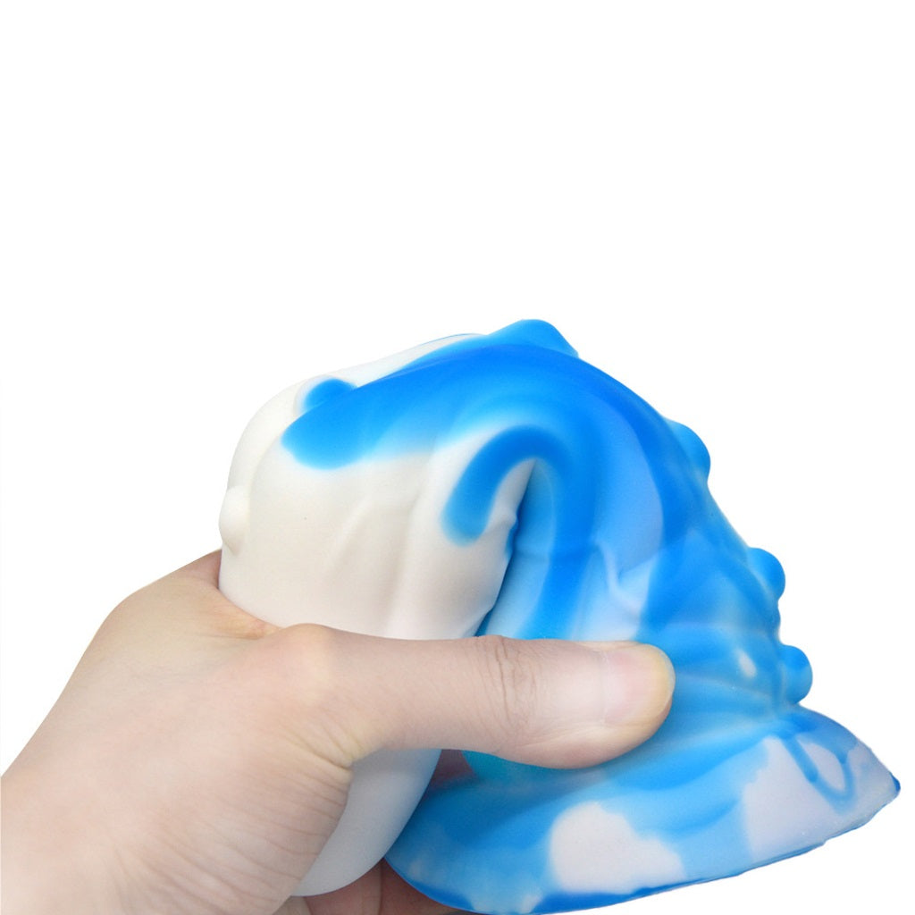 Bump Large Silica Gel Dildo Anal Plug Sex Toy For