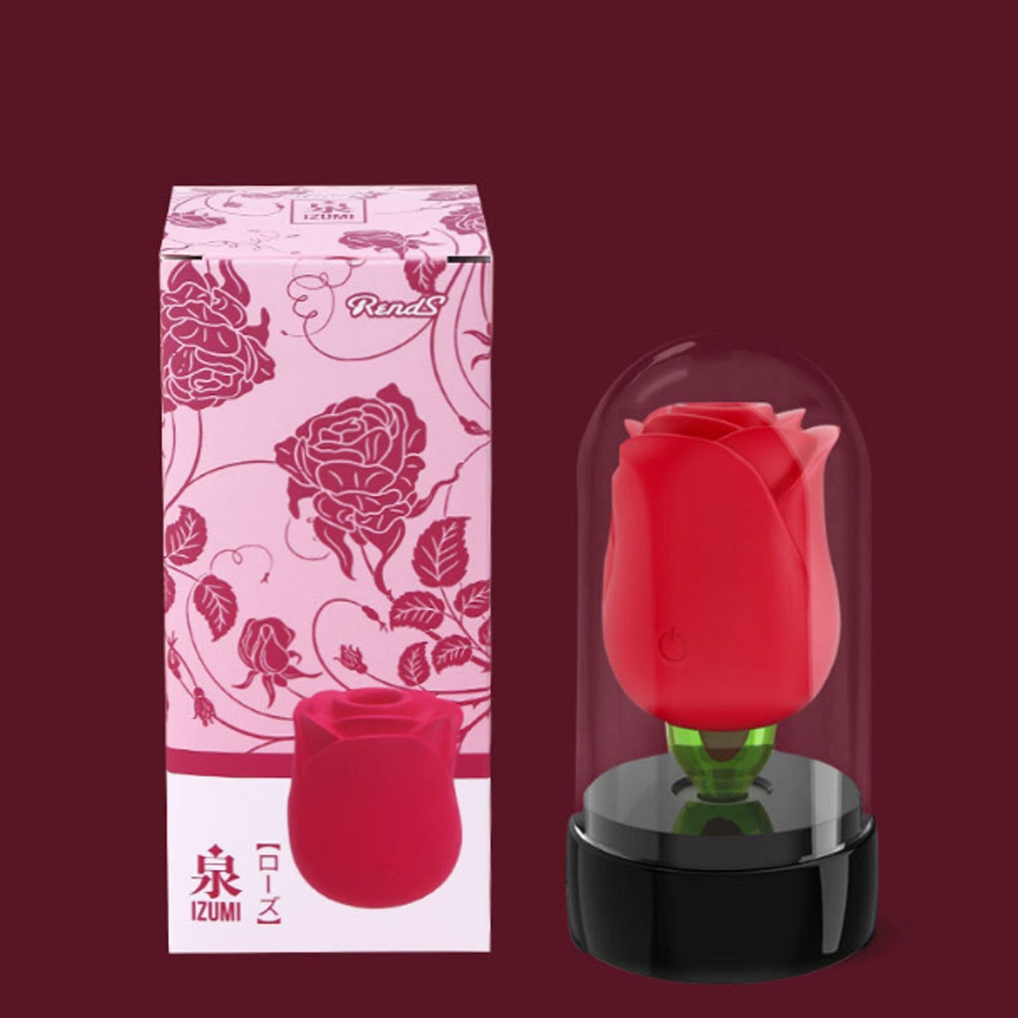 Rose female masturbator multi-frequency vibration