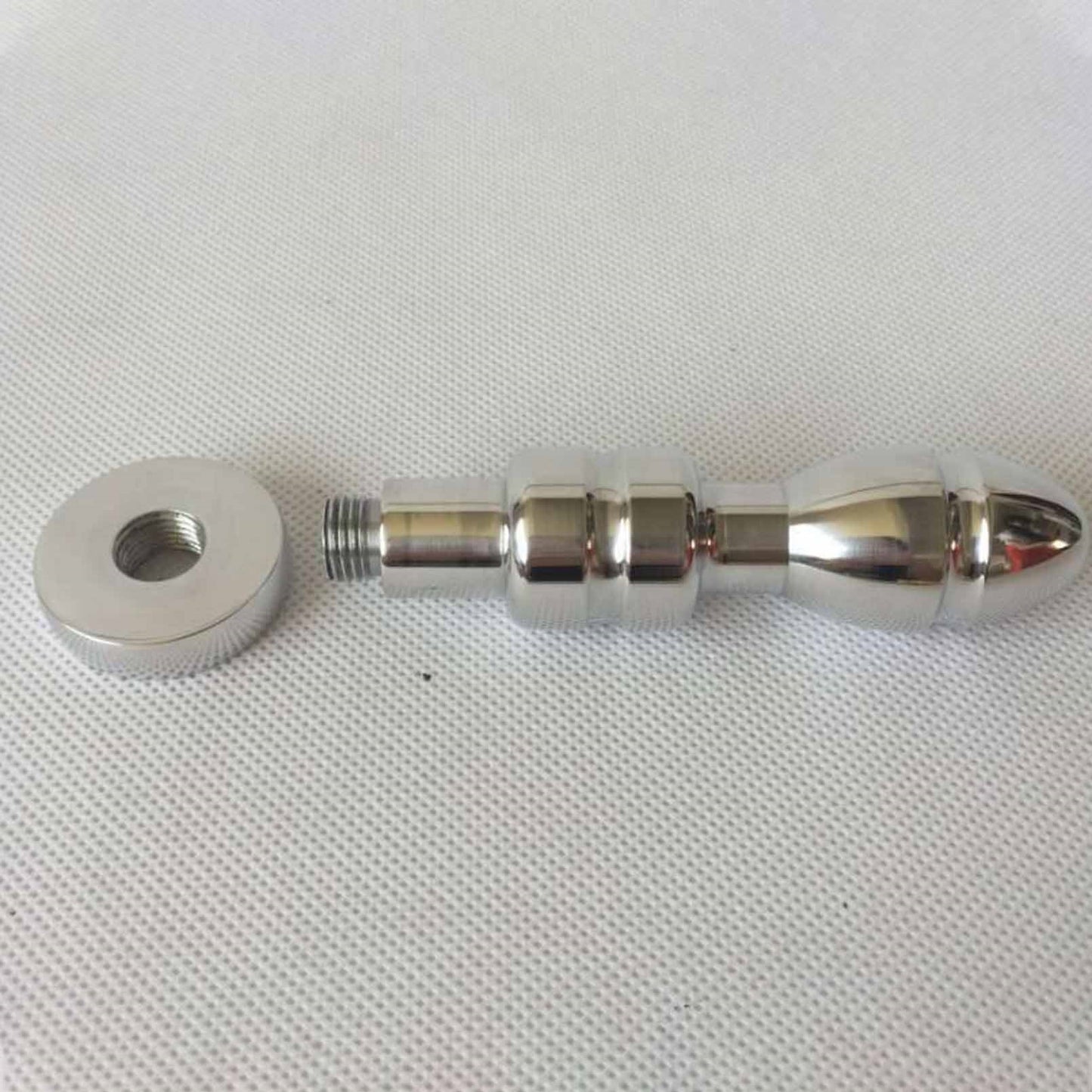 Heavy Anus Beads Lock Stainl Steel Anal Plug with