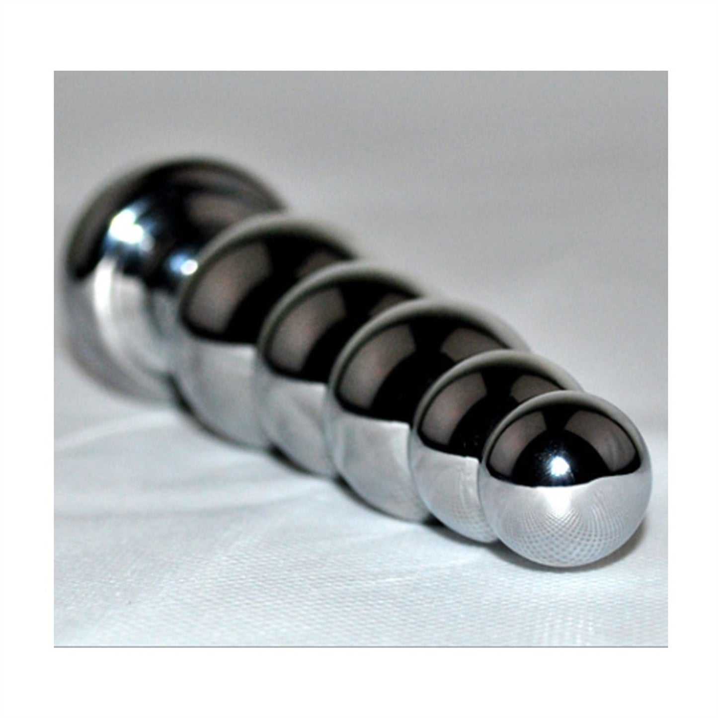 5 Balls Eggs Toys Stainless Steel Crystal Plug Rel