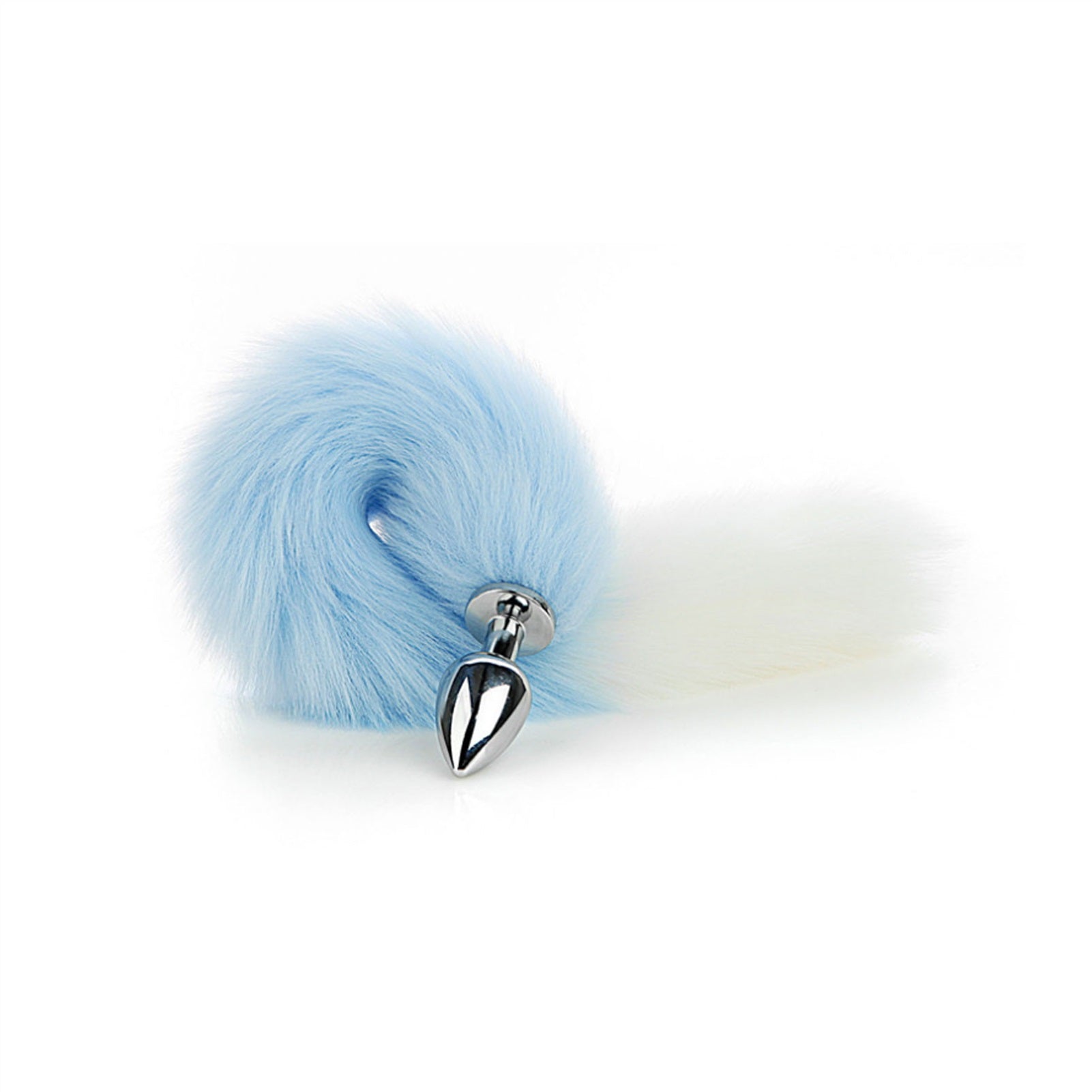 Faux fox tail anal plug ear hairpin set cosplay ad