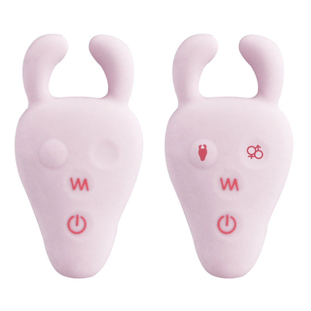 7 Frequency Vibration Pink Rabbit Type Wireless Re