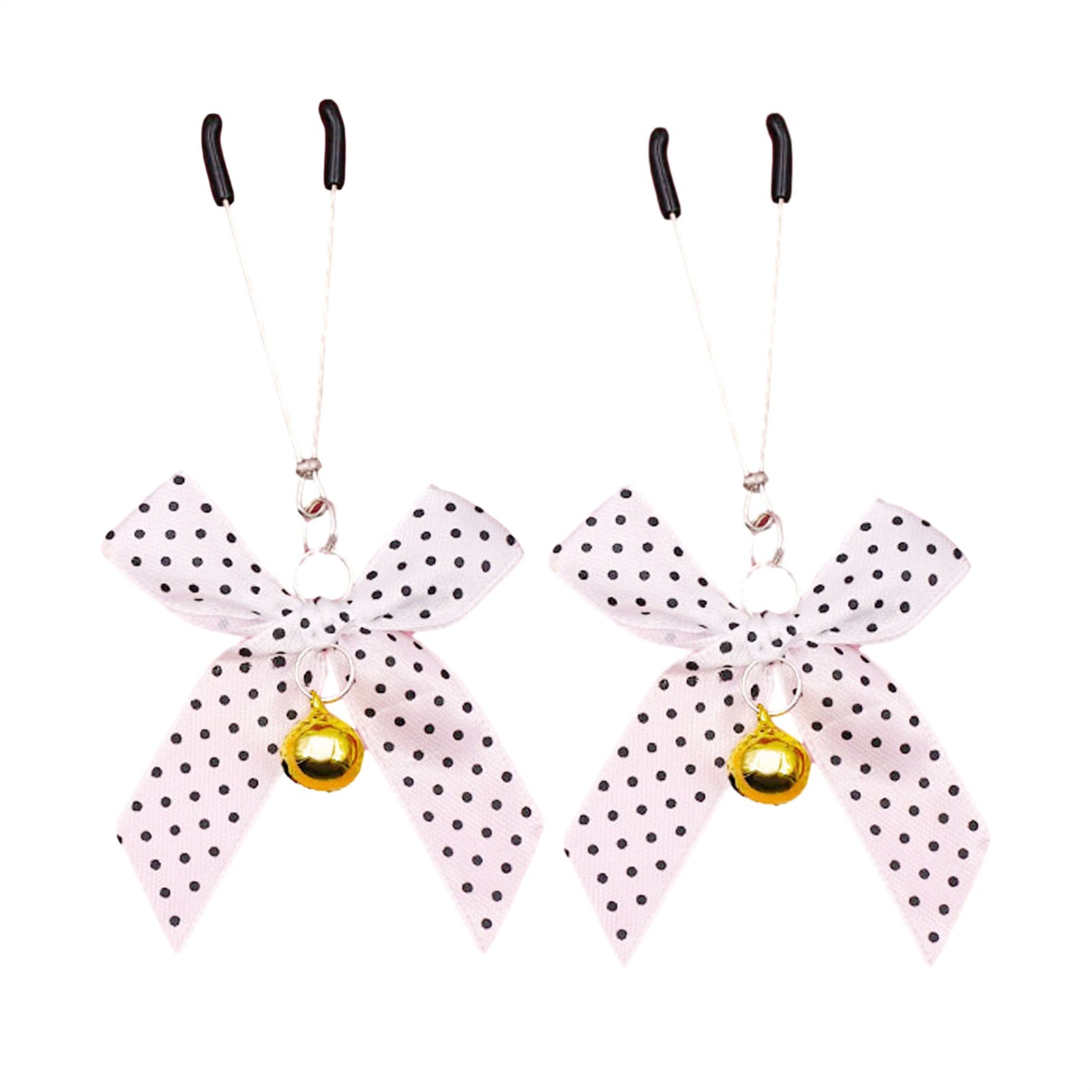 Hairball Bell Metal Tassels Pendant Nipple Clamps 